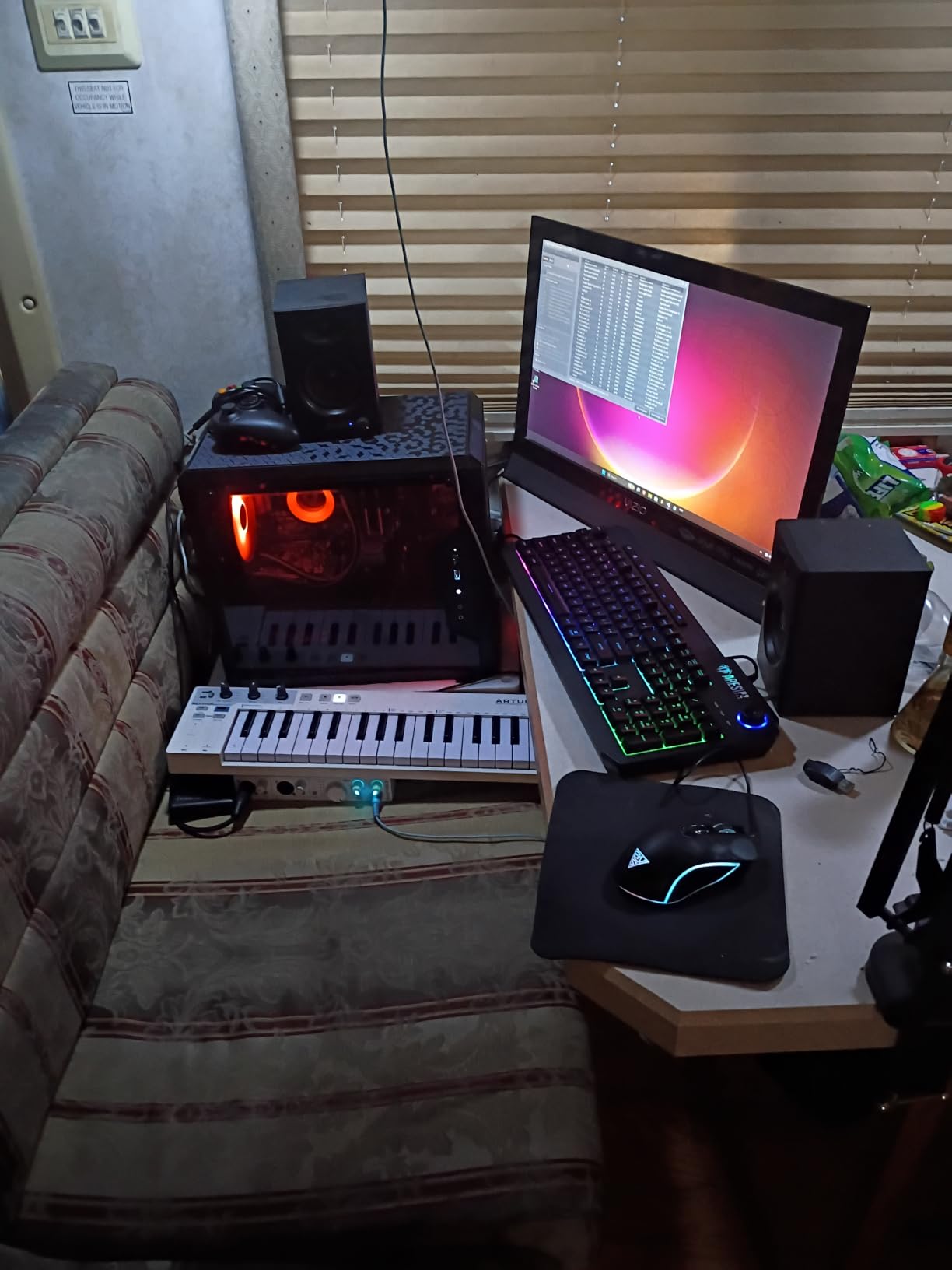 Q-Box Series Gaming PC - 4.2 GHz Max Boost AMD Ryzen 5 5500 6-Core 16-Thread CPU, RTX 3050 6GB Graphics Card, Liquid Cooler, 16GB DDR4 3200, 500SSD Windows 11 AC WiFi… customer photo 1