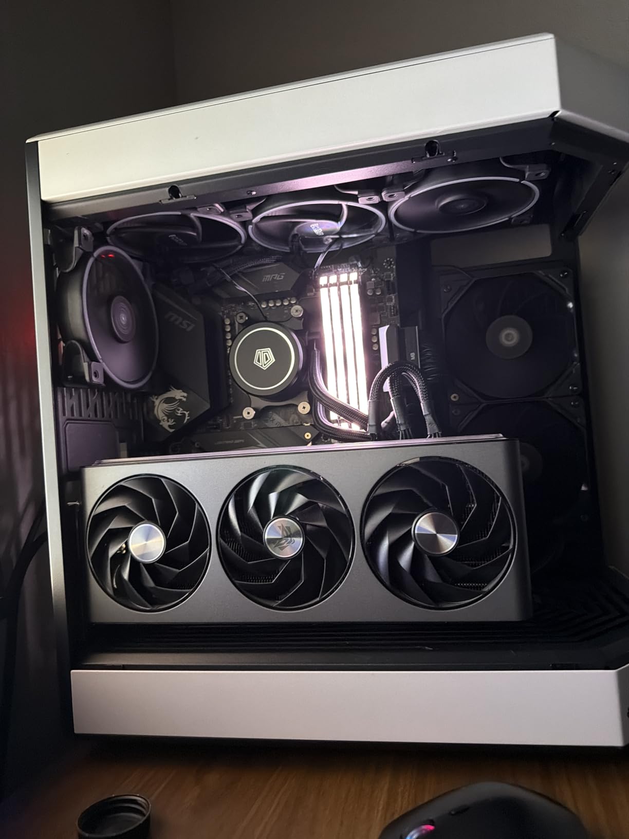 ID-COOLING FROSTFLOW X 240 240mm AIO CPU Cooler, White LED, Intel & AMD customer photo 2