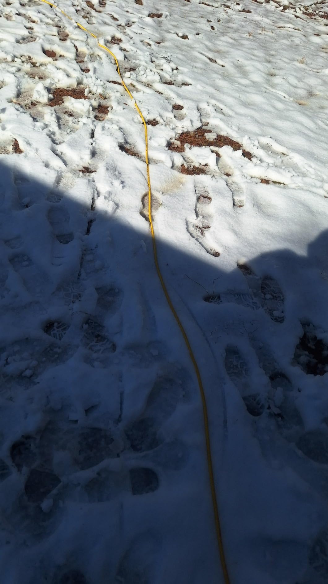 POWGRN 50 ft 12/3 Outdoor Extension Cord Waterproof Heavy Duty with Lighted Indicator End 12 Gauge 3 Prong, Flexible Cold-Resistant Long Power Cord Outside, 15Amp 1875W SJTW Yellow ETL Listed customer photo 1