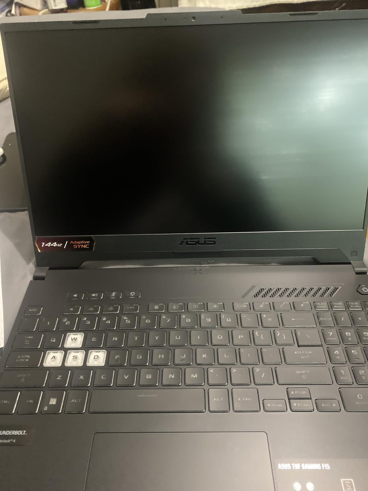 ASUS TUF Gaming F15 (2022) Gaming Laptop, 15.6†FHD 144Hz Display, GeForce RTX 3050, Intel Core i5-12500H, 16GB DDR4, 512GB PCIe SSD, Wi-Fi 6, Windows 11, FX507ZC-ES53,Mecha Gray customer photo 2