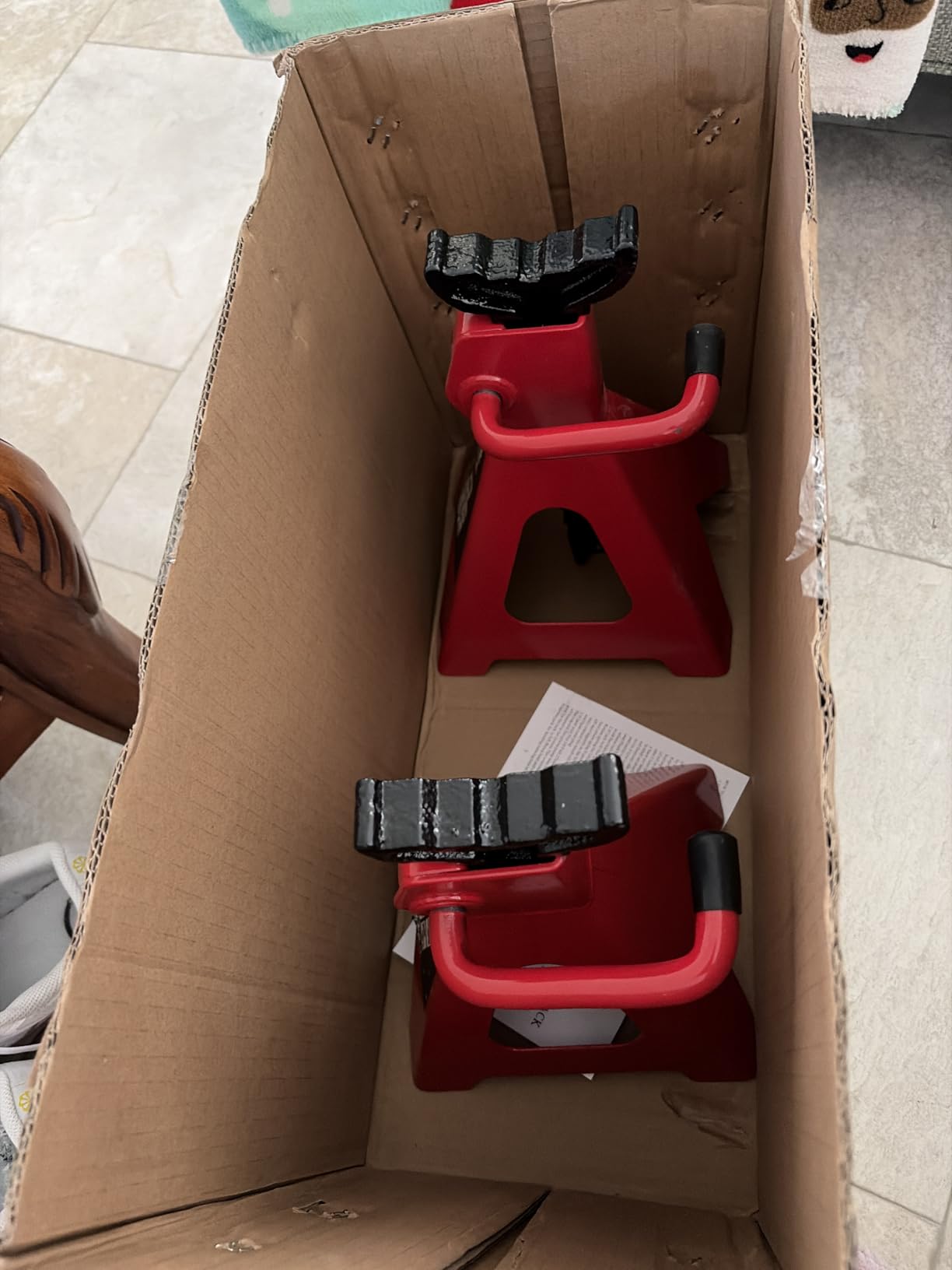 DNA Motoring 2 Ton Car Jack and Stands Kit Red/Black customer photo 1