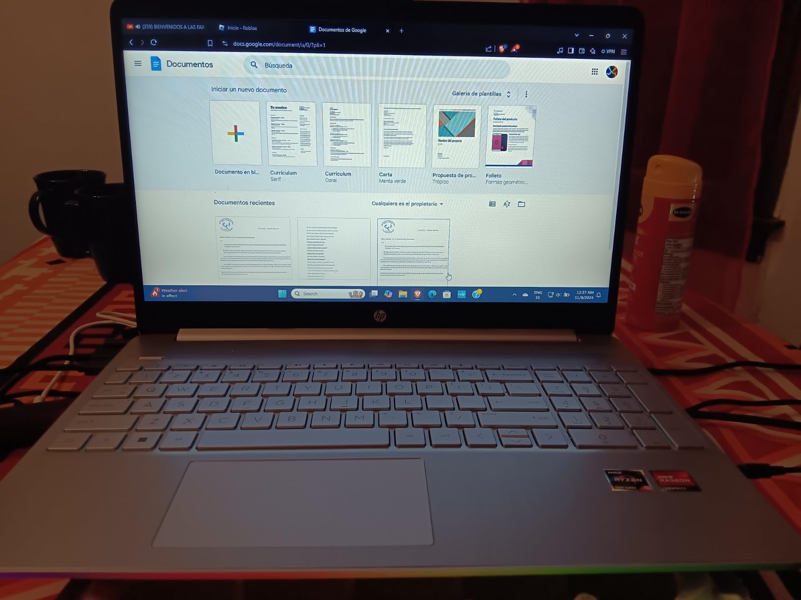 HP 15 Ryzen 5 customer photo 1