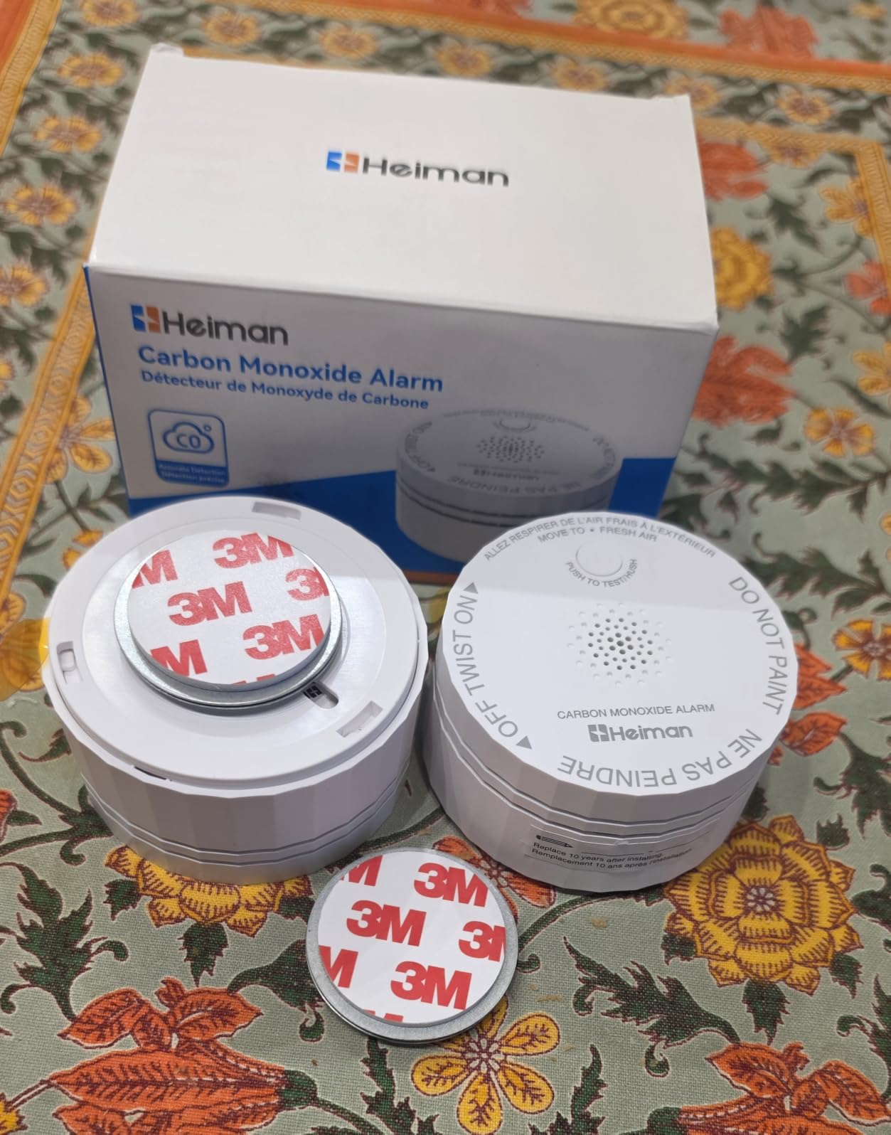 Heiman Carbon Monoxide Detectors, 10-Year Product Life CO Detector, C1-S customer photo 1