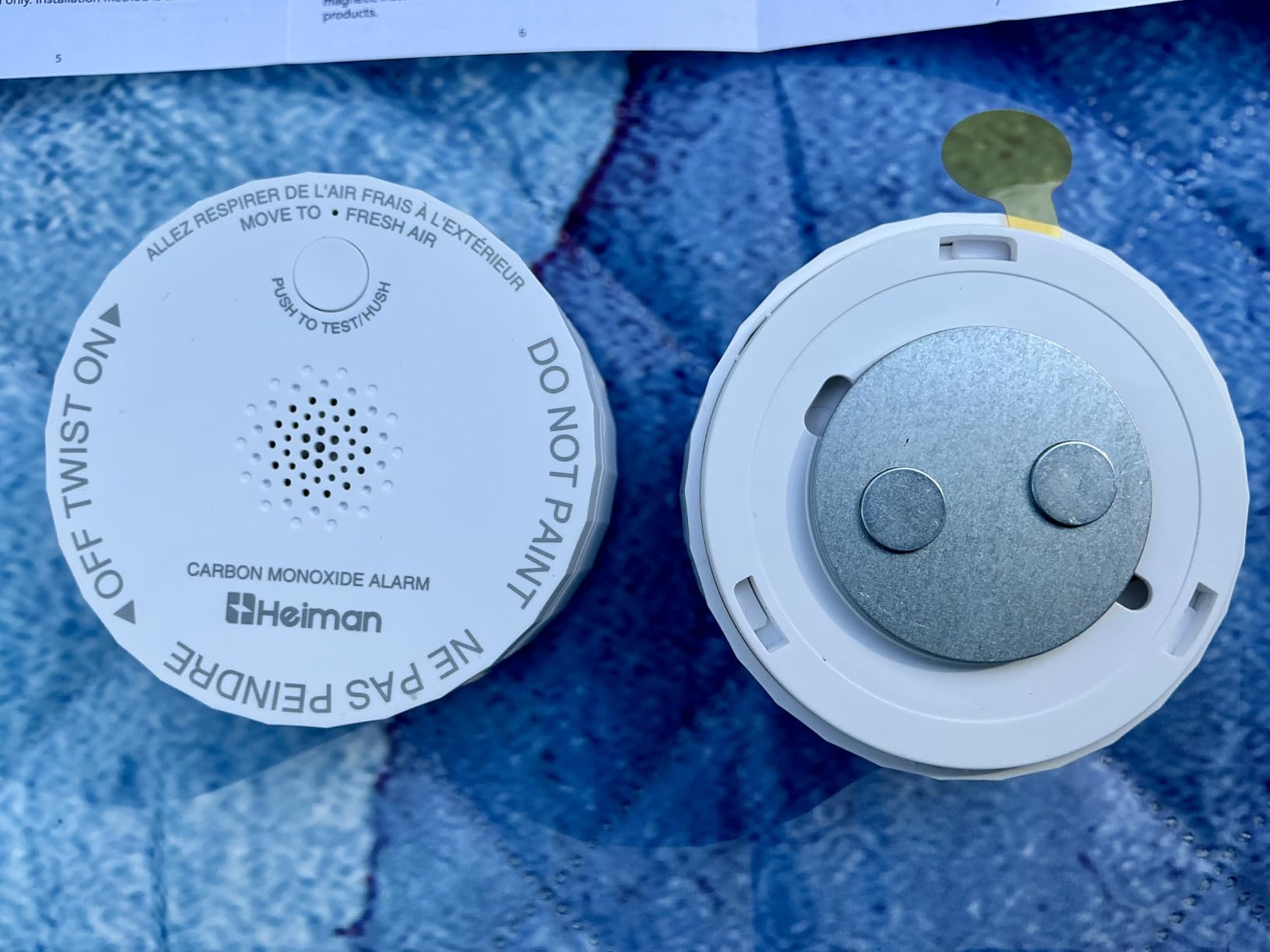 Heiman Carbon Monoxide Detectors, 10-Year Product Life CO Detector, C1-S customer photo 2