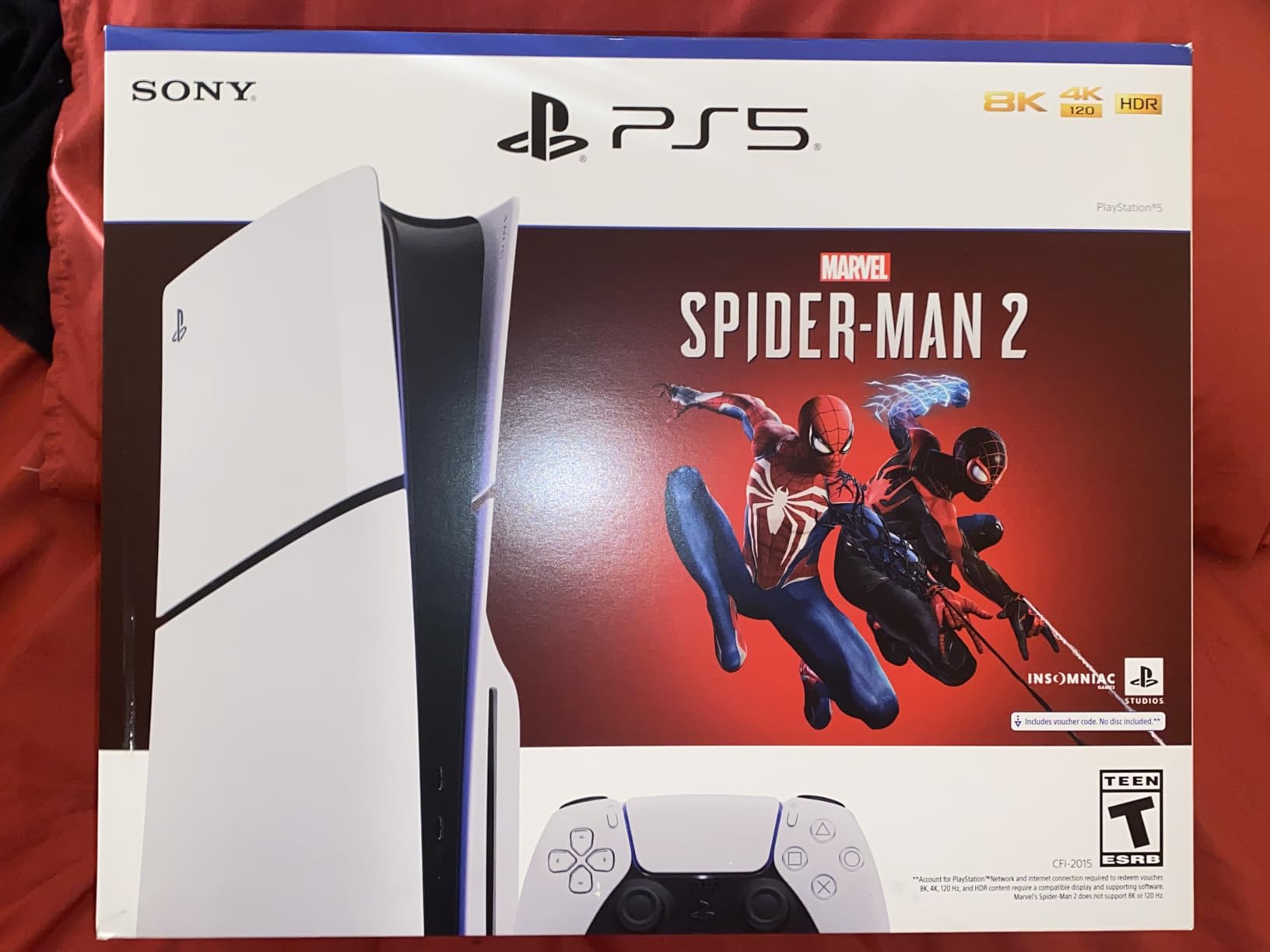 PlayStation 5 Console - Marvel’s Spider-Man 2 Bundle (slim) customer photo 1