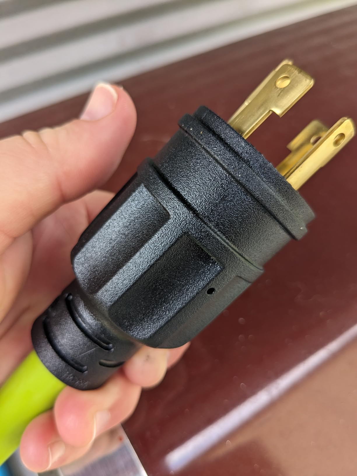 POWGRN 35FT 30 Amp Generator Extension Cord L14-30P/L14-30R, STW ETL Listed customer photo 1