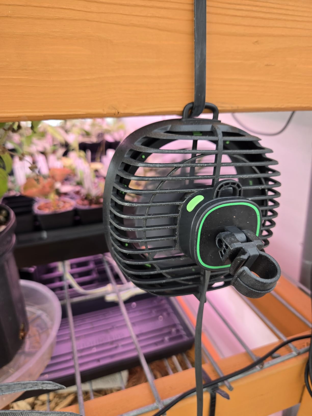 VIVOSUN AeroWave D4 Grow Tent Clip Fan with Detachable Hook, 4