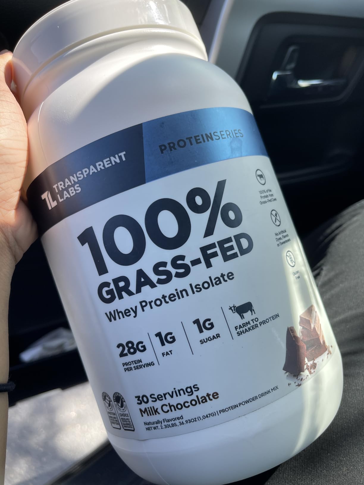 Transparent Labs Grass-Fed customer photo 1