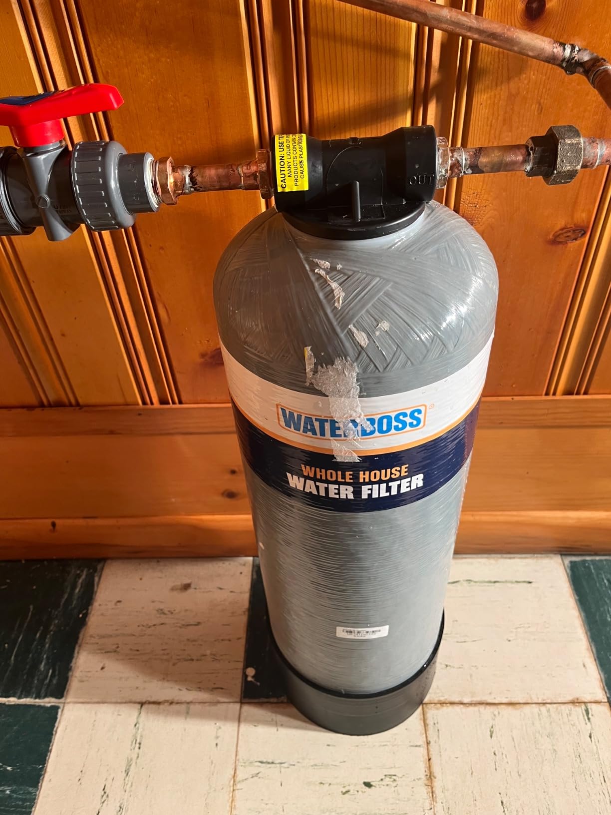 Water Boss Whole House Water Filter System | 600K Gal | WB-WH-Filter customer photo 2