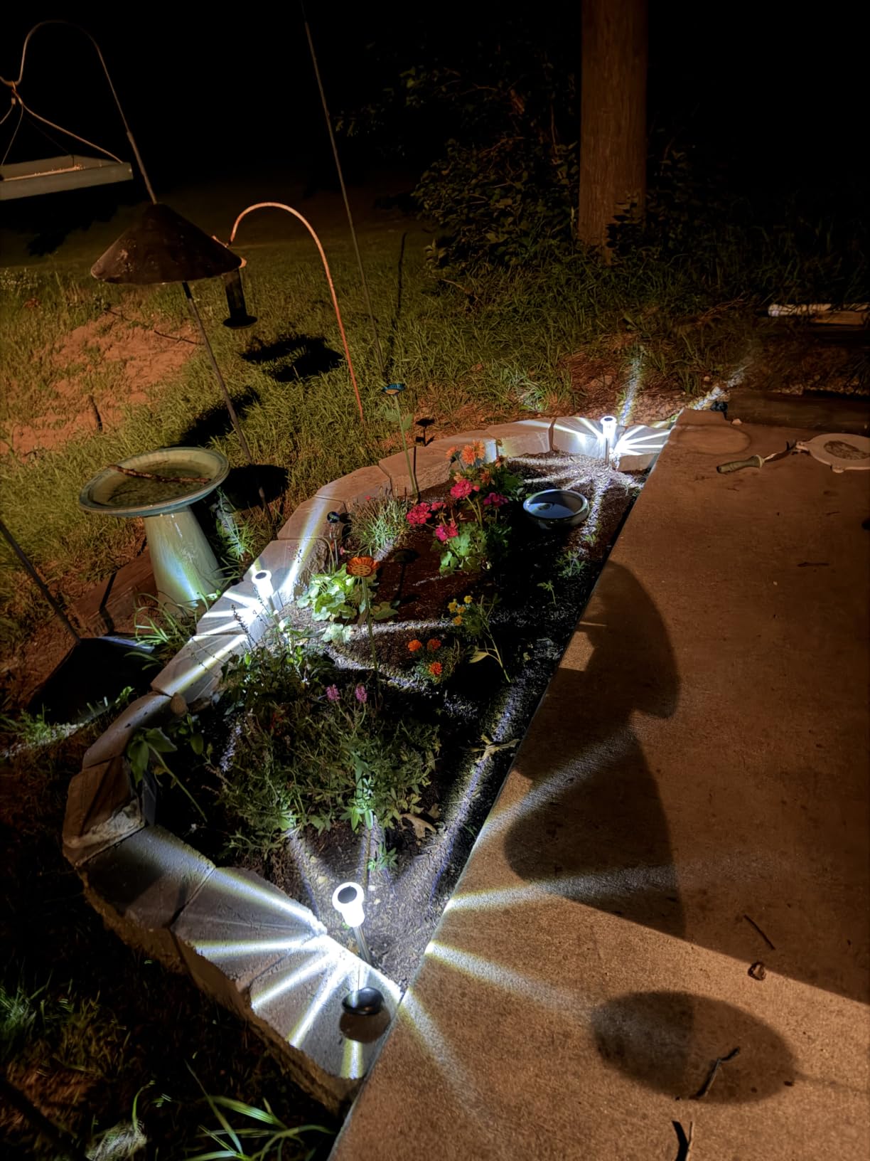 DenicMic Solar Halloween Lights Outdoor Waterproof 10 Pack Halloween Decor customer photo 2