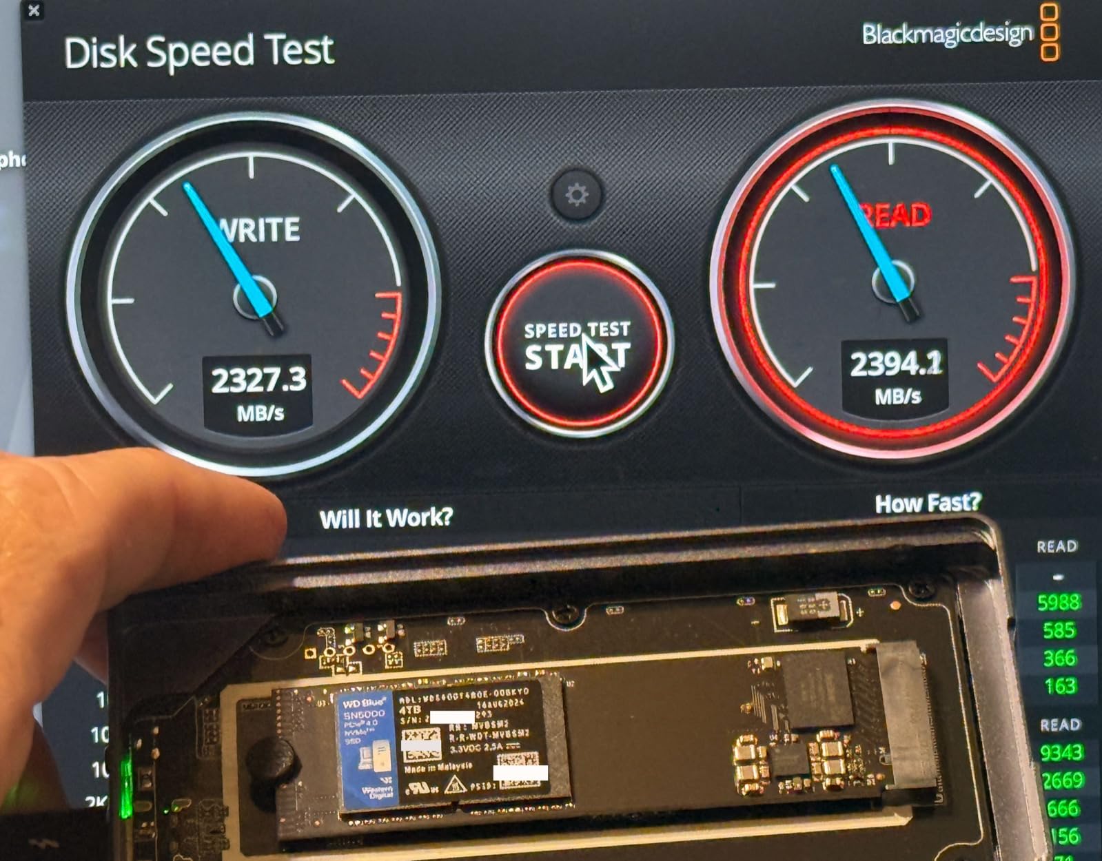 Western Digital 4TB WD Blue SN5000 NVMe Internal Solid State Drive SSD - PCIe Gen 4.0, M.2 2280, Up to 5,500 MB/s - WDS400T4B0E [New Generation] customer photo 2
