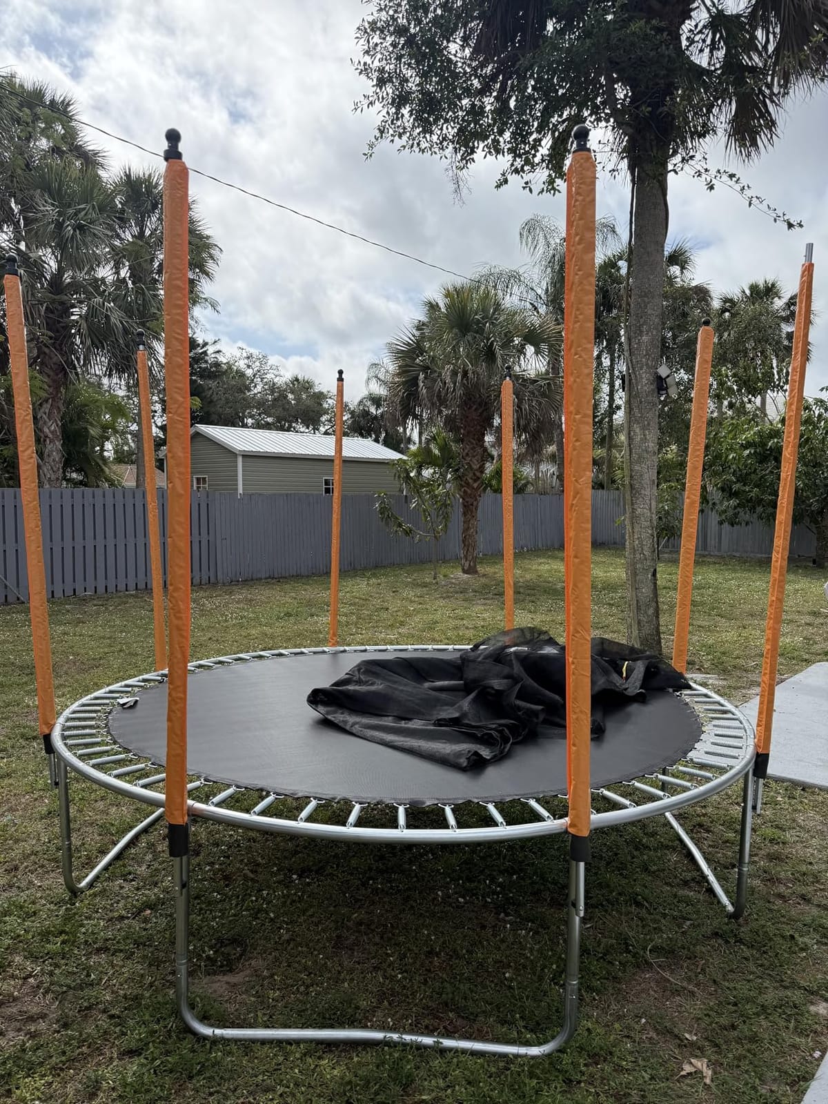 SkyBound 10ft 12ft 14ft 15ft 16ft Large Trampoline Outdoor Backyard ASTM Approved Trampolines for Kids & Adults customer photo 1
