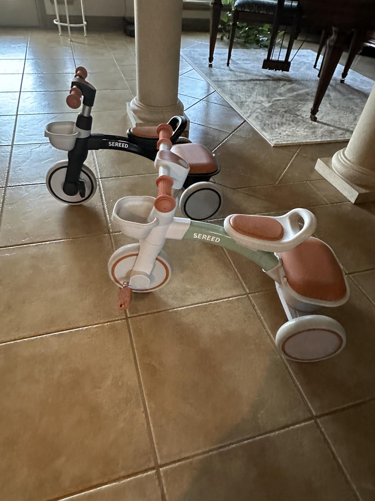 SEREED Colorful Lighting Toddler Tricycle Gift Toy for Ages 2-5 Boys Girls customer photo 2