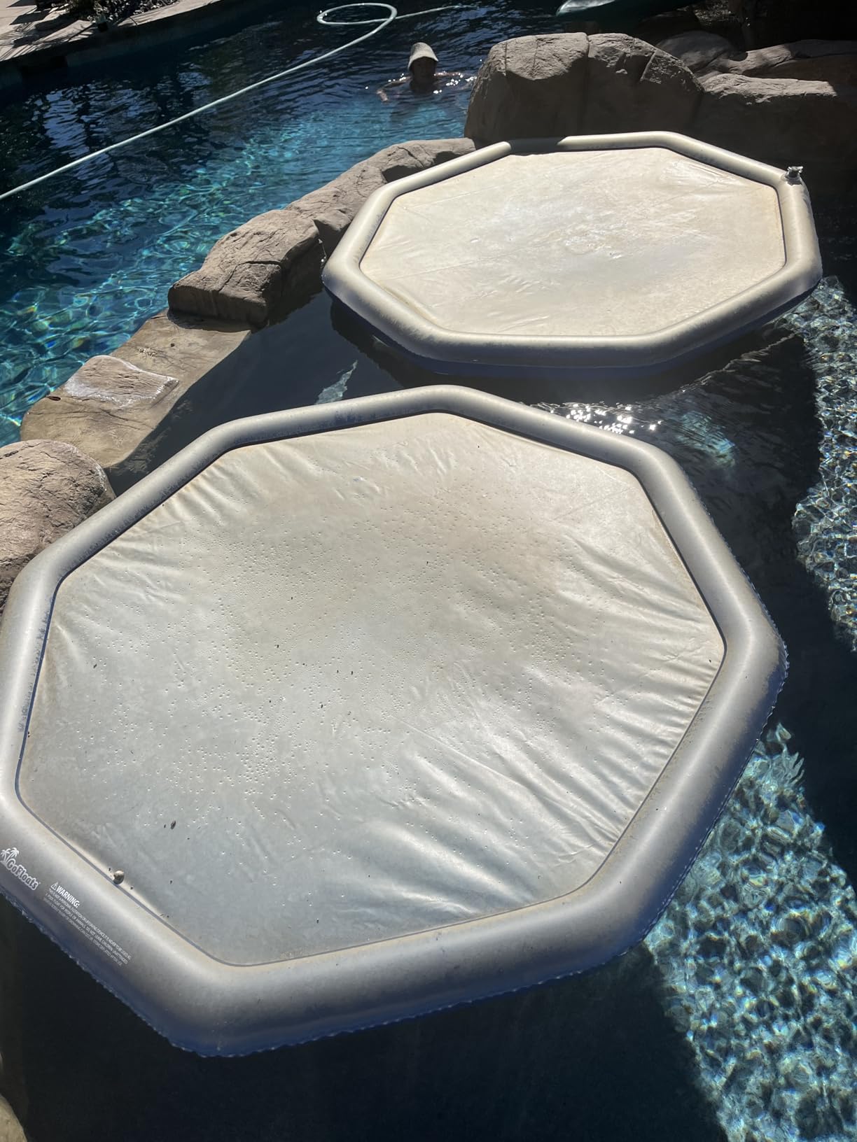 GoFloats V2 Inflatable Solar Pool Heaters for Affordable Pool Heating and Insulation - 3 Pack customer photo 1