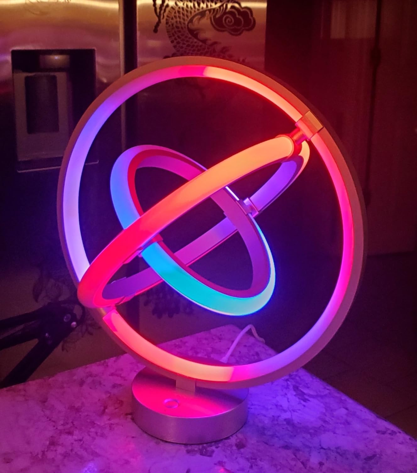 Lepro TB1 AI Smart Table Lamp, RGB+IC Addressable Color Changing Desk Lamp customer photo 1