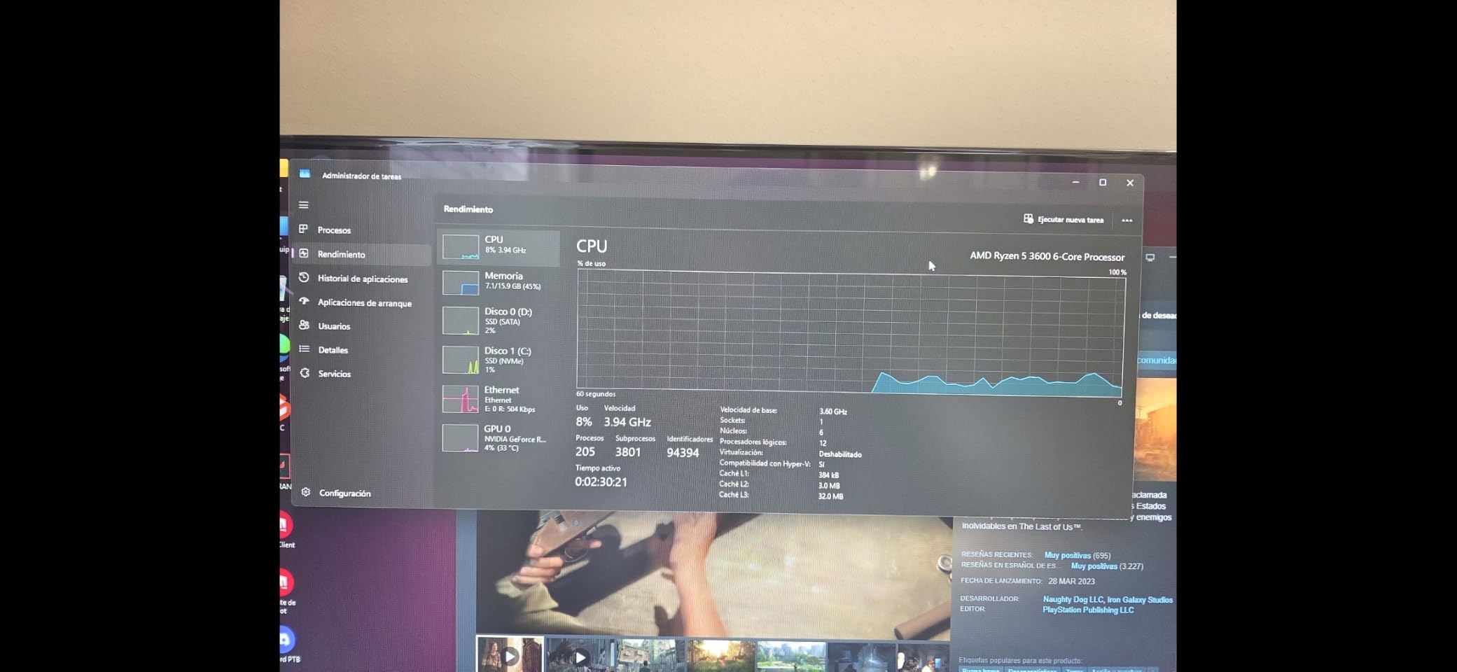 MXZ Gaming PC Computer R5 3600, RTX 4060, 16G DDR4, NVME 500G, A520,6RGB Fans,Win 11 Pro Ready to use, Gamer Desktop Computer(R5 3600| RTX 4060) customer photo 1