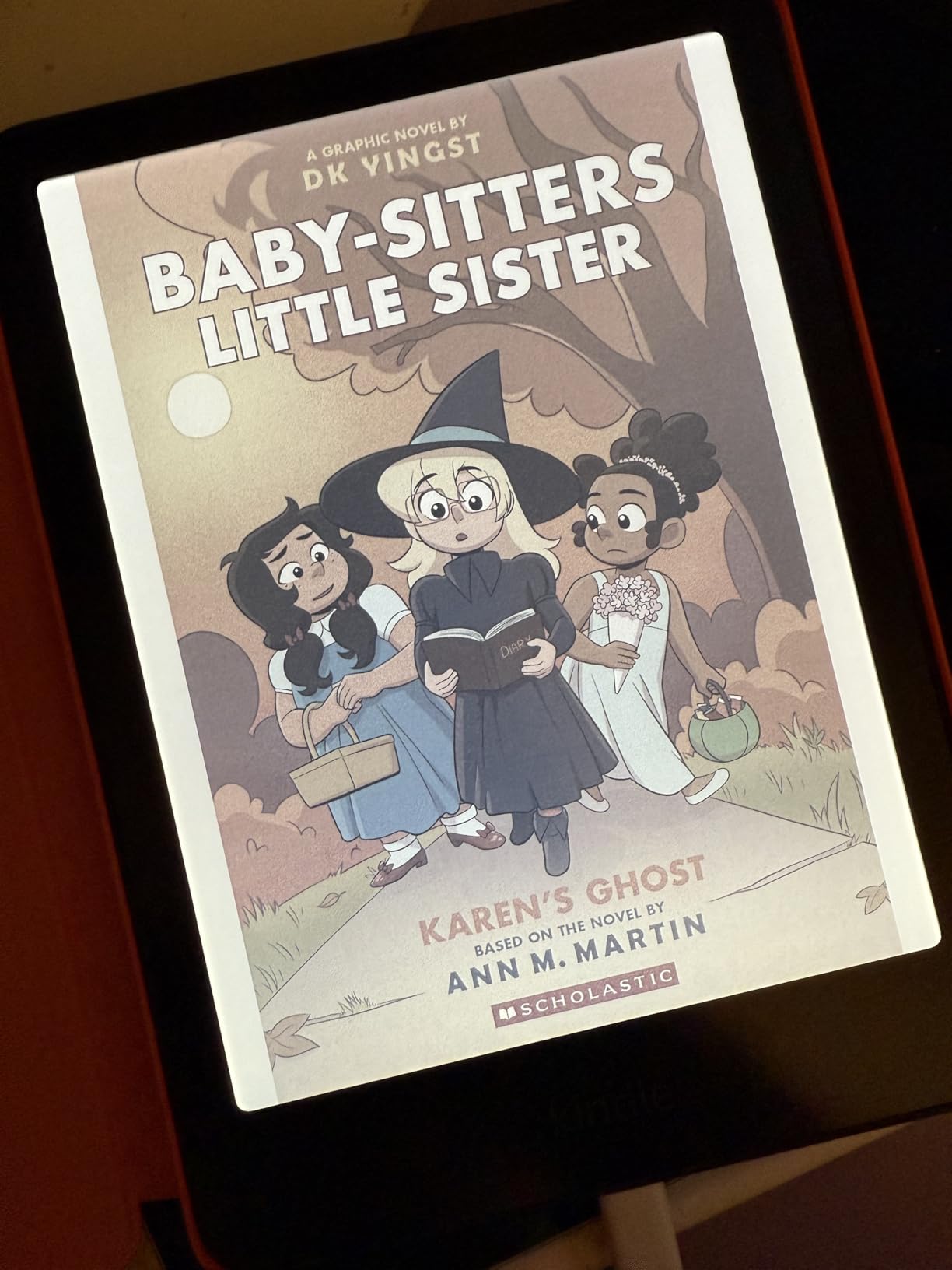 Amazon Kindle Colorsoft Kids 16 GB (newest model) – Lightweight, compact, and designed for reading—no apps, videos, or games. – with cover, Fantasy River customer photo 1
