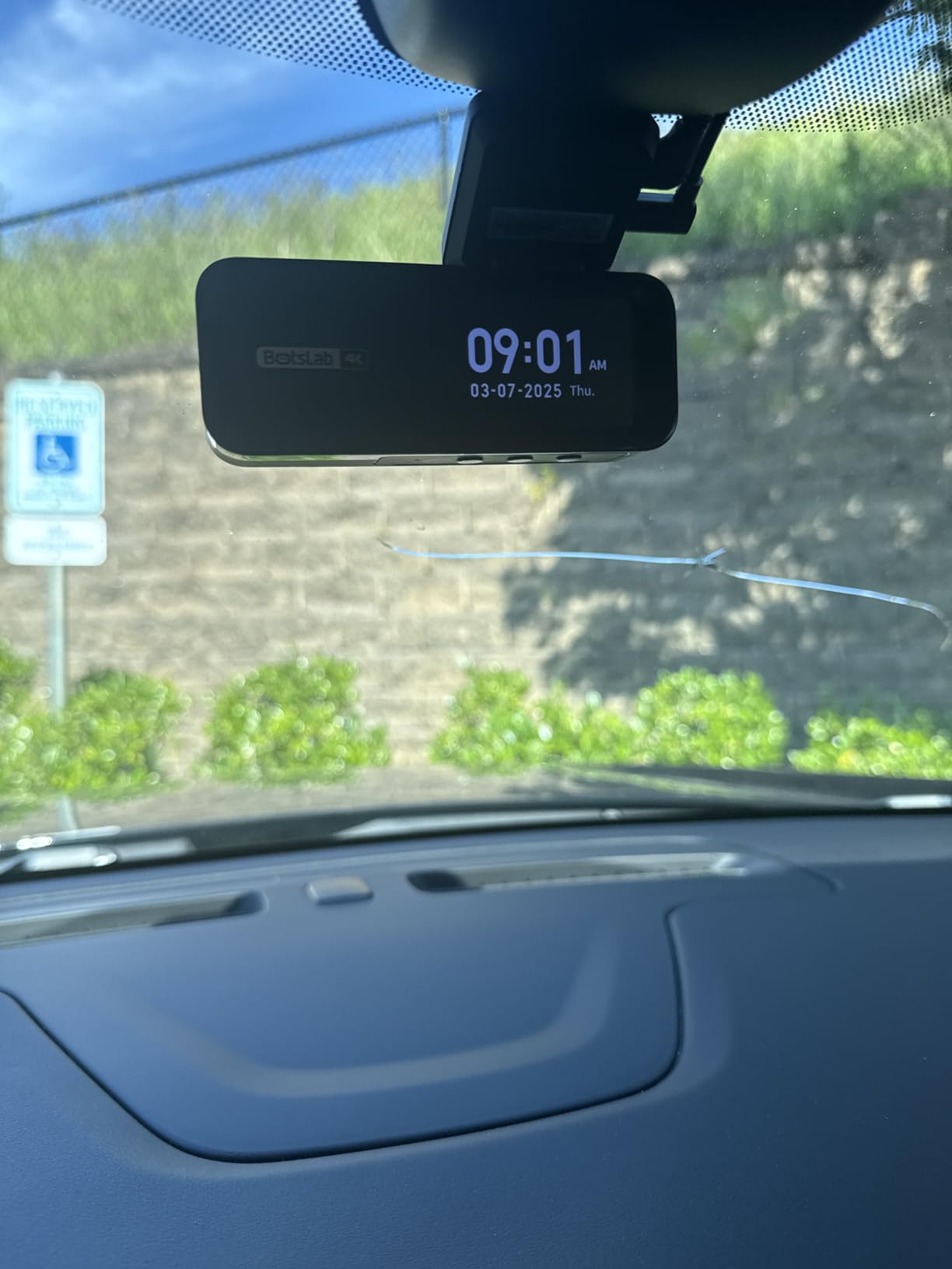 BOTSLAB 4k Dash Cam Front and Rear, 24/7 Parking Monitor with Hardwired Kit, 170° Ultra Wide Dashcam, ADAS, IMX415 Sensor, Night Vision, WDR, Loop Recording, 5G/2.4G WiFi & GPS, Free 64GB Card customer photo 2