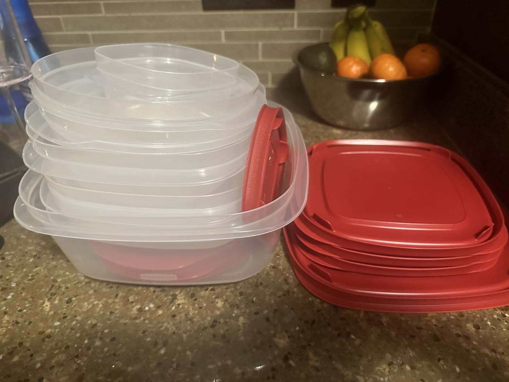 Rubbermaid EasyStore Containers, 44-Piece Set, Food Storage Containers with Lids customer photo 2