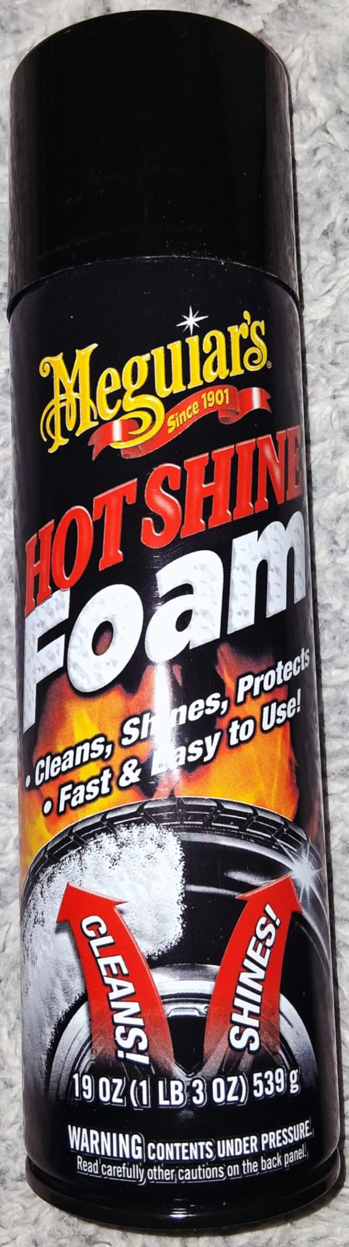 Meguiar's Hot Shine Tire Foam, 19 Oz customer photo 1