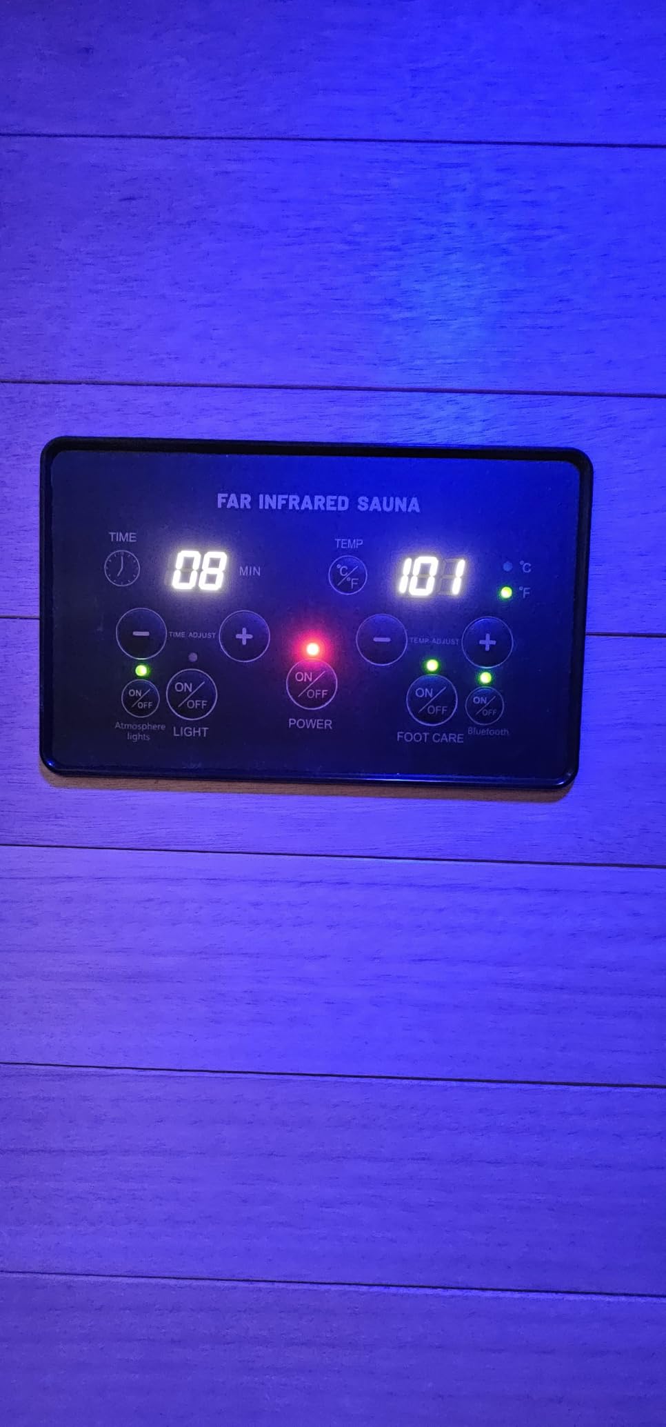 OUTEXER Outdoor Traditional Sauna 4-5 Person 240V 4.5KW 6'x6’ Steam Saunas customer photo 2