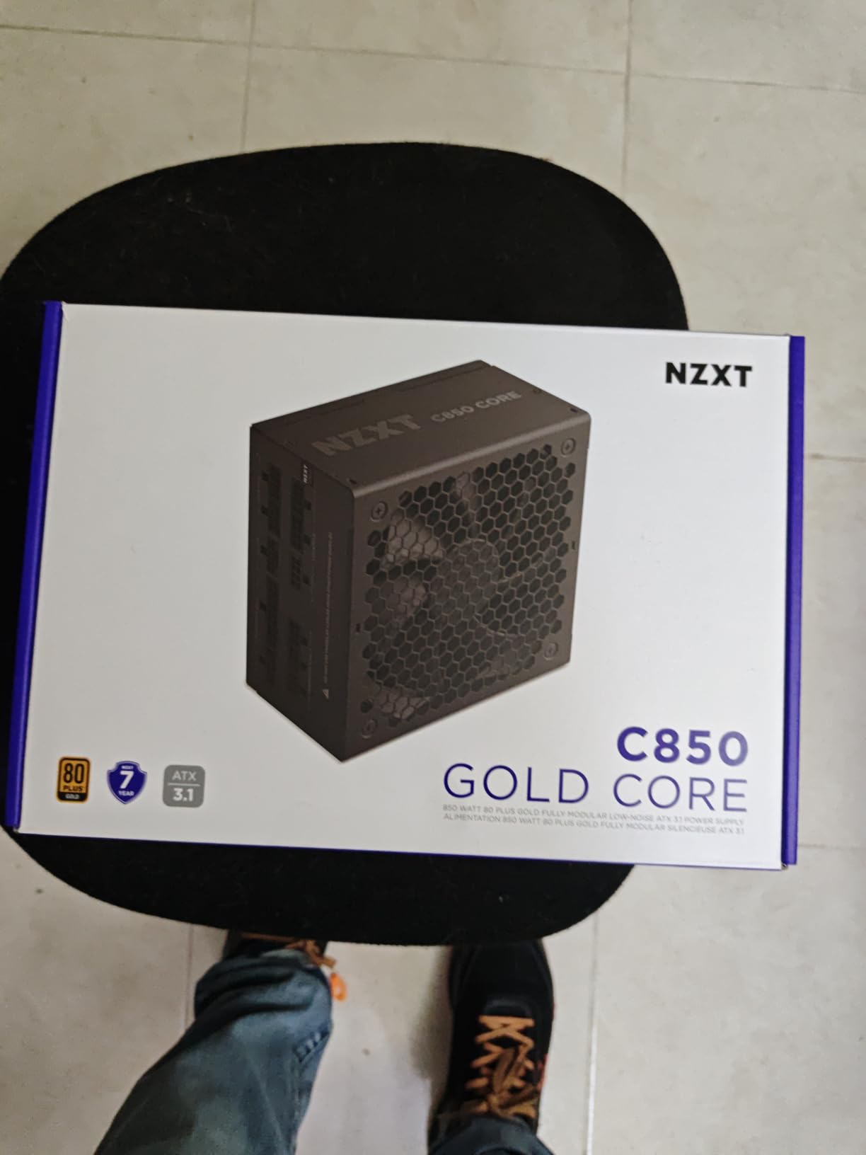 NZXT C850 Gold Core - 850W ATX 3.1 Power Supply, 80+ Gold customer photo 1