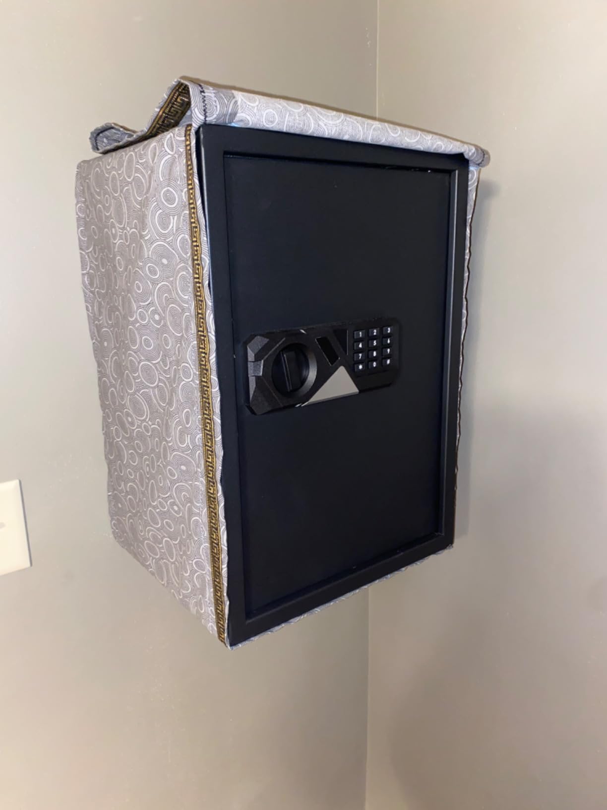 2.0 Cub Large Fireproof Safes for Home Use, Digital Security Safe Box Fireproof Waterproof with Combination Lock and Removable Shelf, Home Fire Safe for Document Money Medicines Valuables customer photo 2