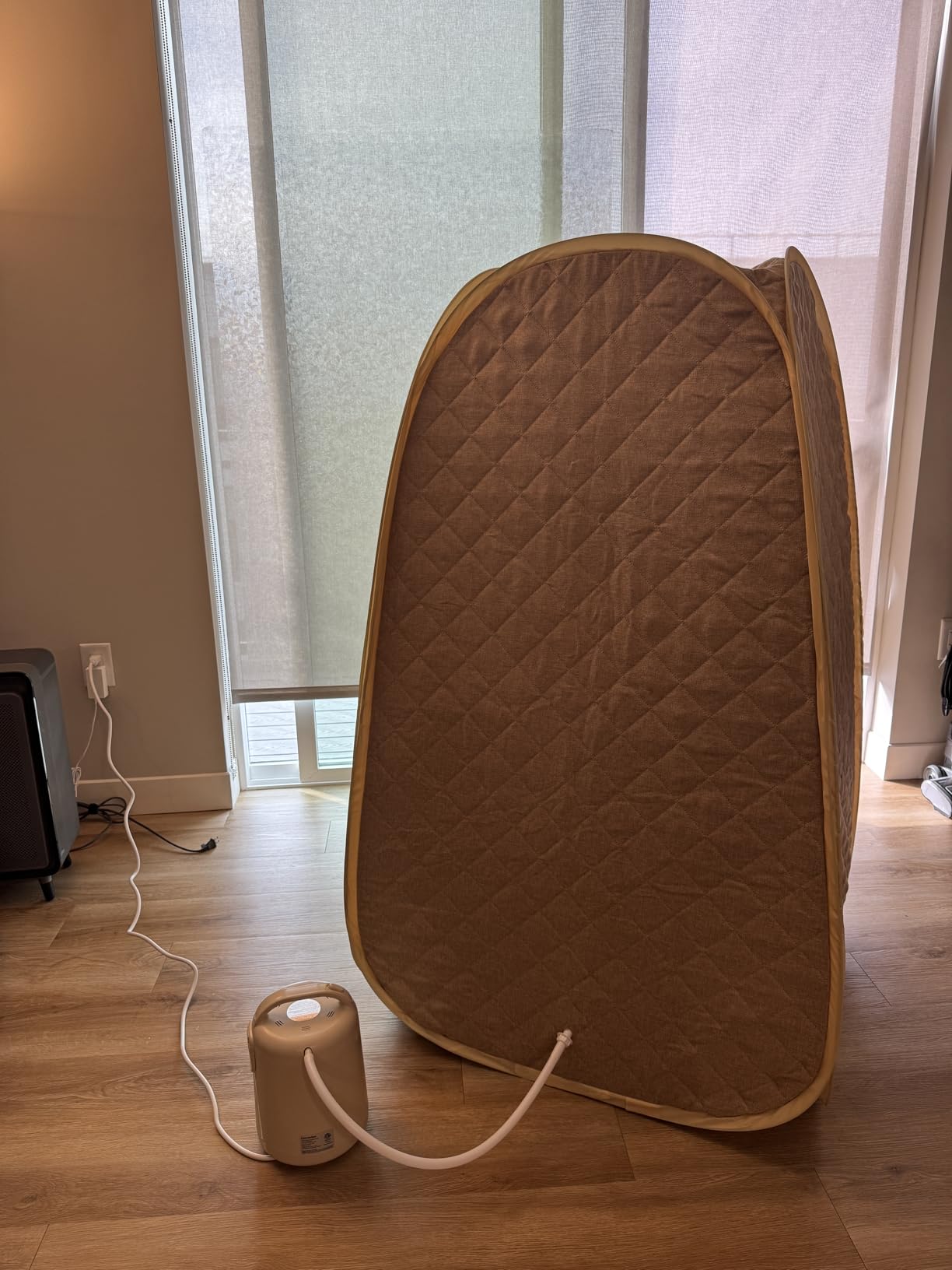 Homedics Portable Sauna - Collapsible Personal Steam Sauna customer photo 2