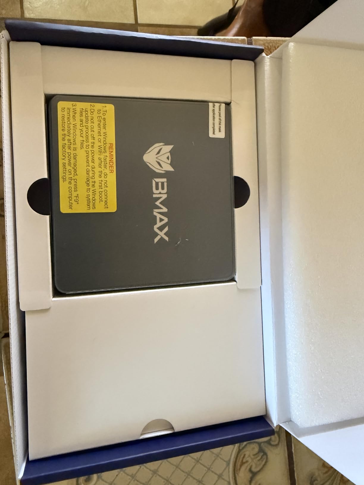 Gaming Mini PC with AMD Ryzen 7 8745HS (Upgraded 7840HS/7735HS) Up to 4.9GHz 8C/16T,16GB RAM (Upgradable to 256GB) & 512GB M.2 NVMe SSD Desktop Mini Computers Office Home,2.5GbE,Triple 8K Display Bmax customer photo 1