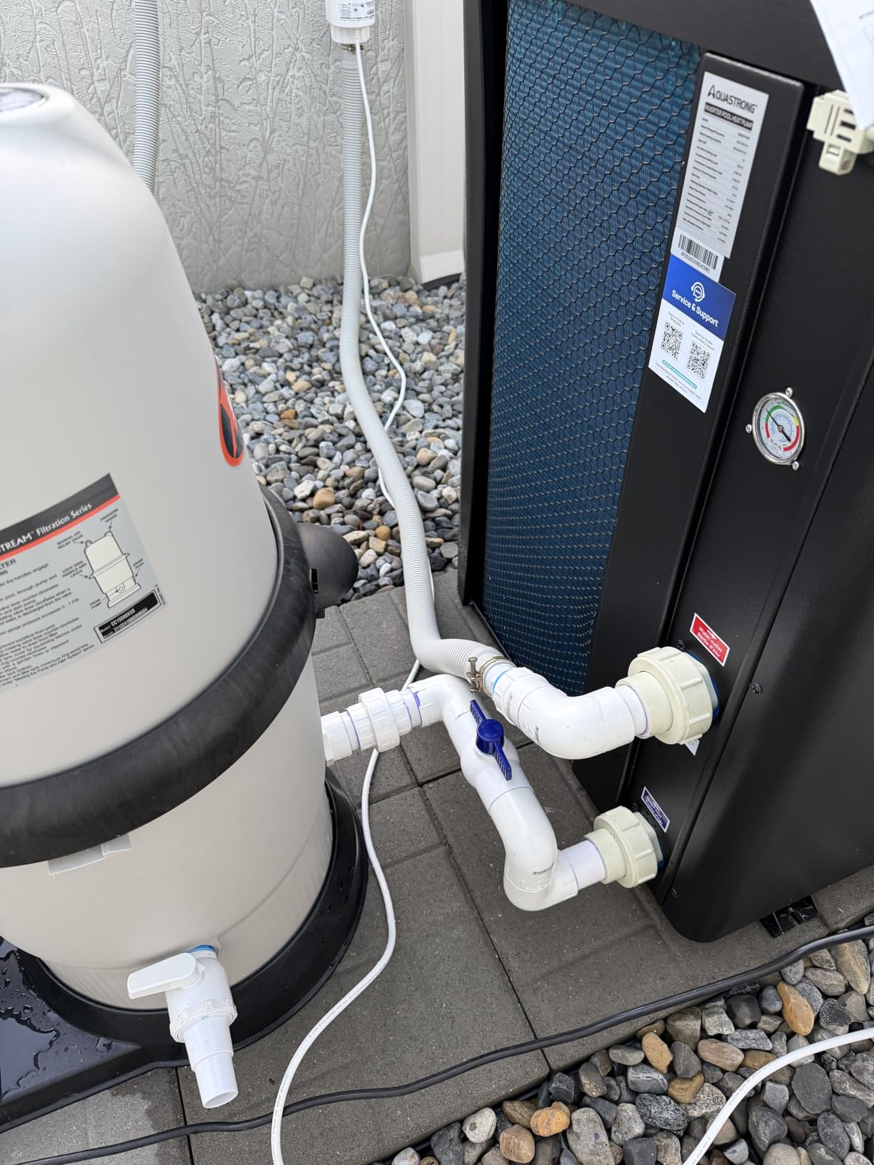 Swimming Pool Heat Pump for Above Ground Inground Pool 22'*30'*48