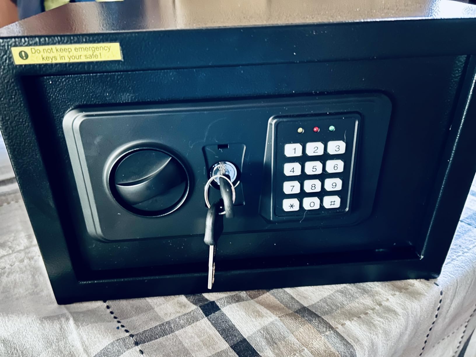 5.2 Cuft Large Safes for Home, Security Fireproof Safe Box with Programmable Keypad, Spare Keys and Removable Shelf, Anti-Theft Digital Home Safes Water and Fire Proof Document Box for Money Valuables customer photo 1