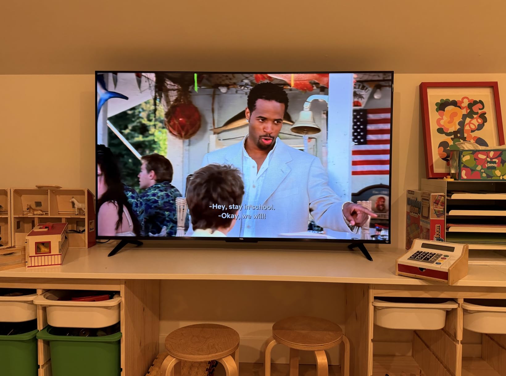 TCL 85F7D customer photo 1
