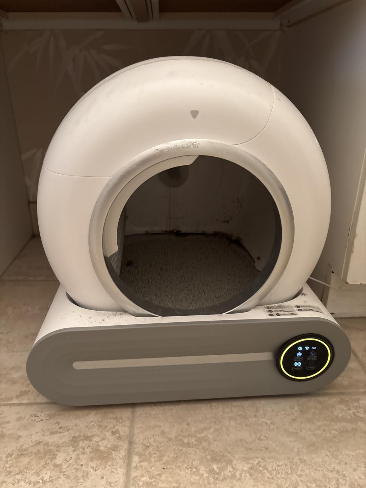 Automatic Litter Box, APP Control, 65L+9L Large Capacity,3 Rolls Litter Bag customer photo 2