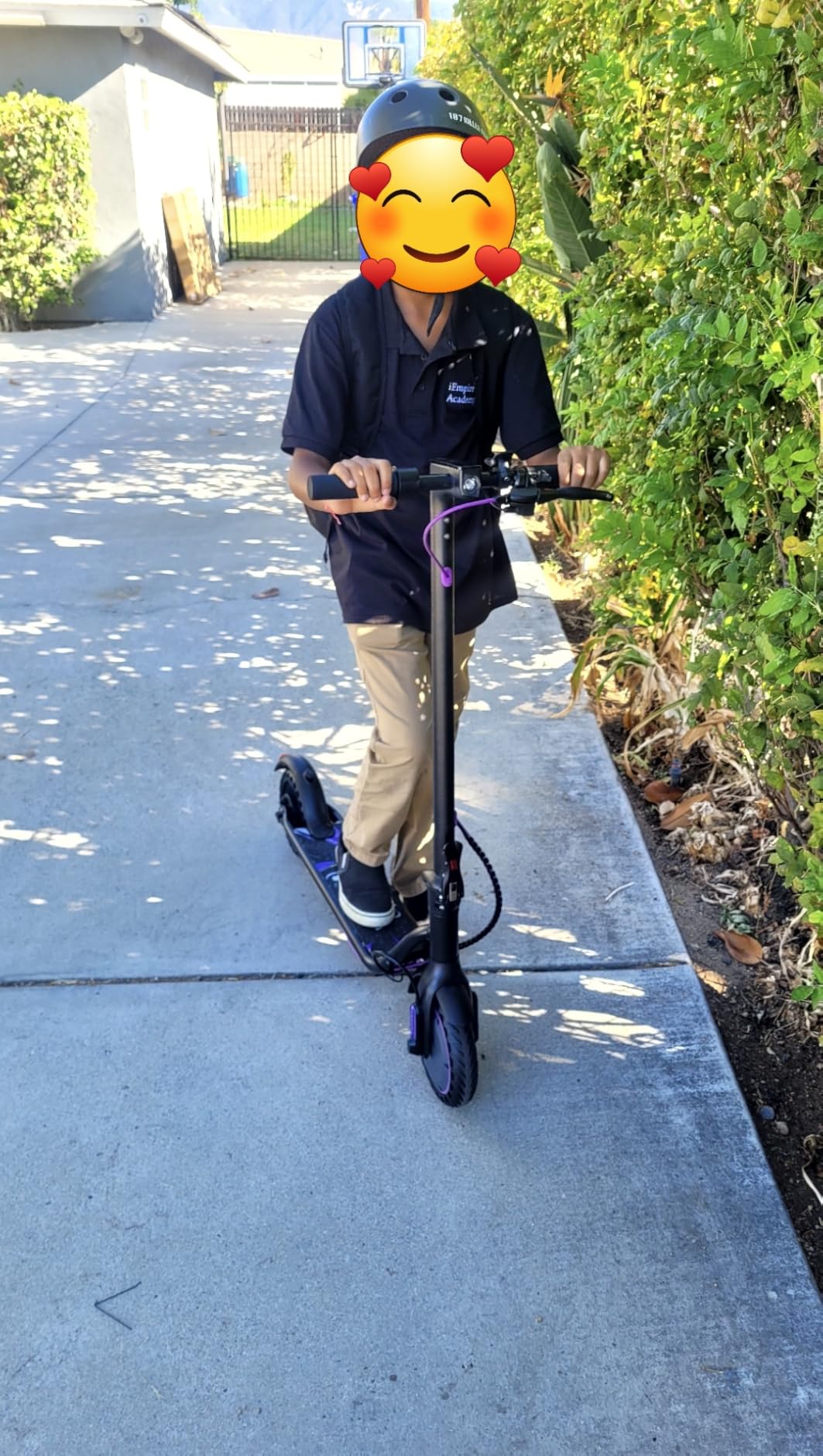 VOLPAM Electric Scooter, 350W/500W Motor, 21/28/40 Miles Long Range customer photo 1