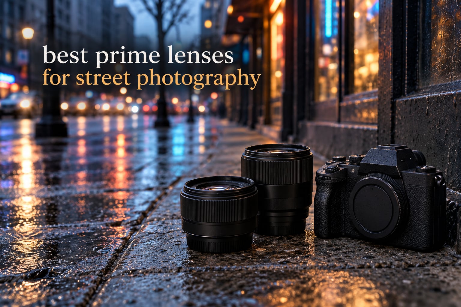 best prime lenses for street photography