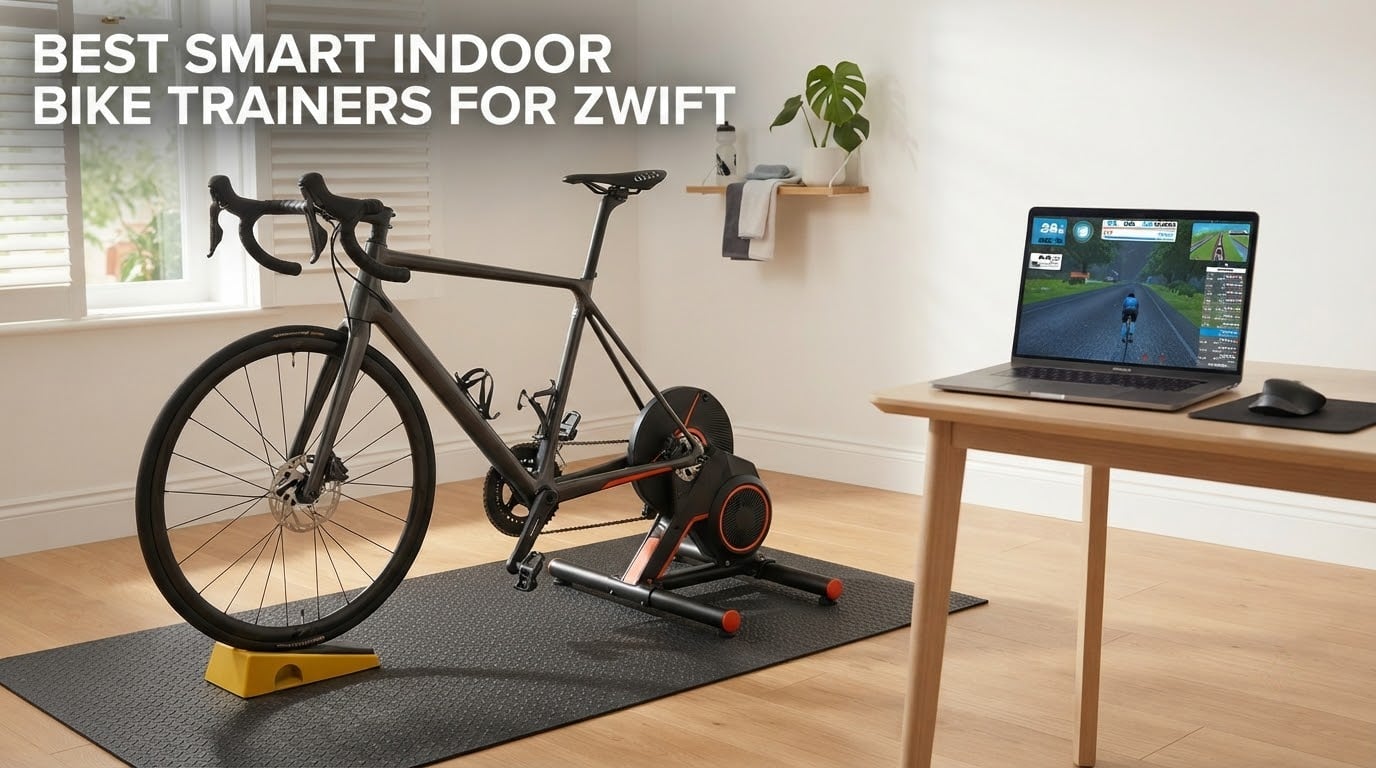 best smart indoor bike trainers for zwift