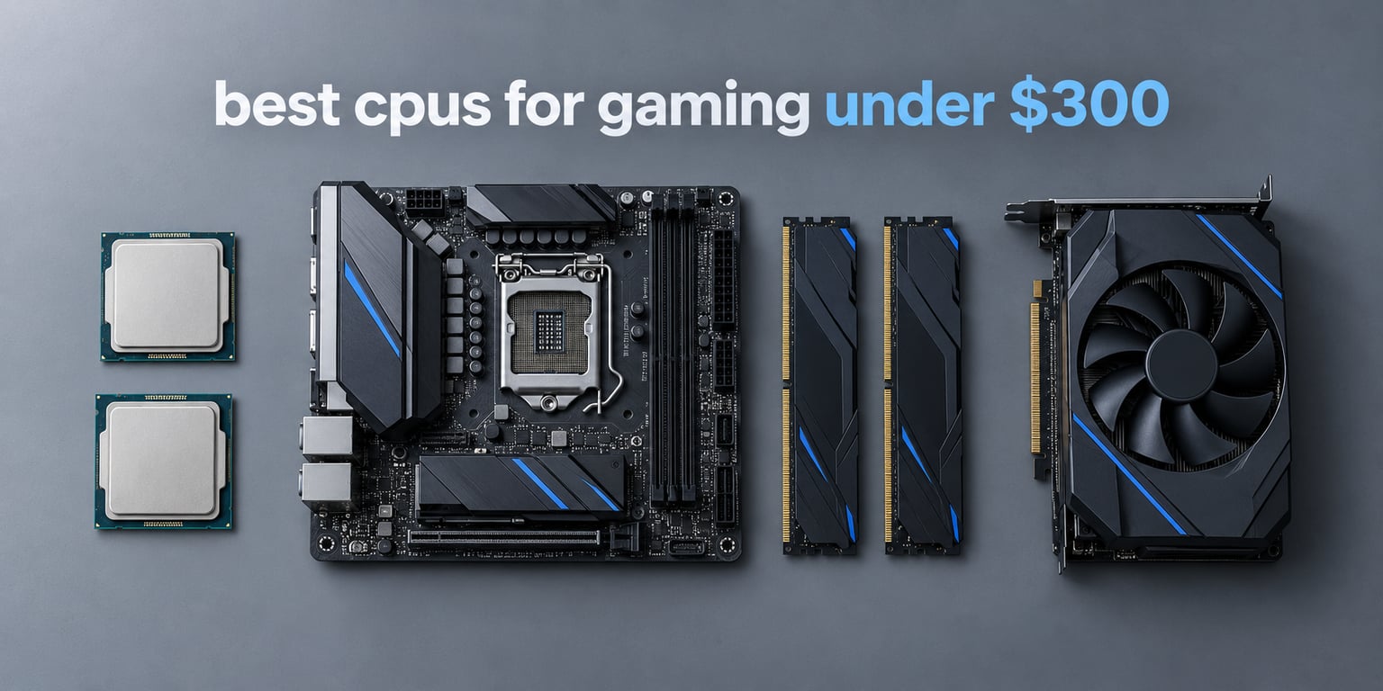 best cpus for gaming under $300