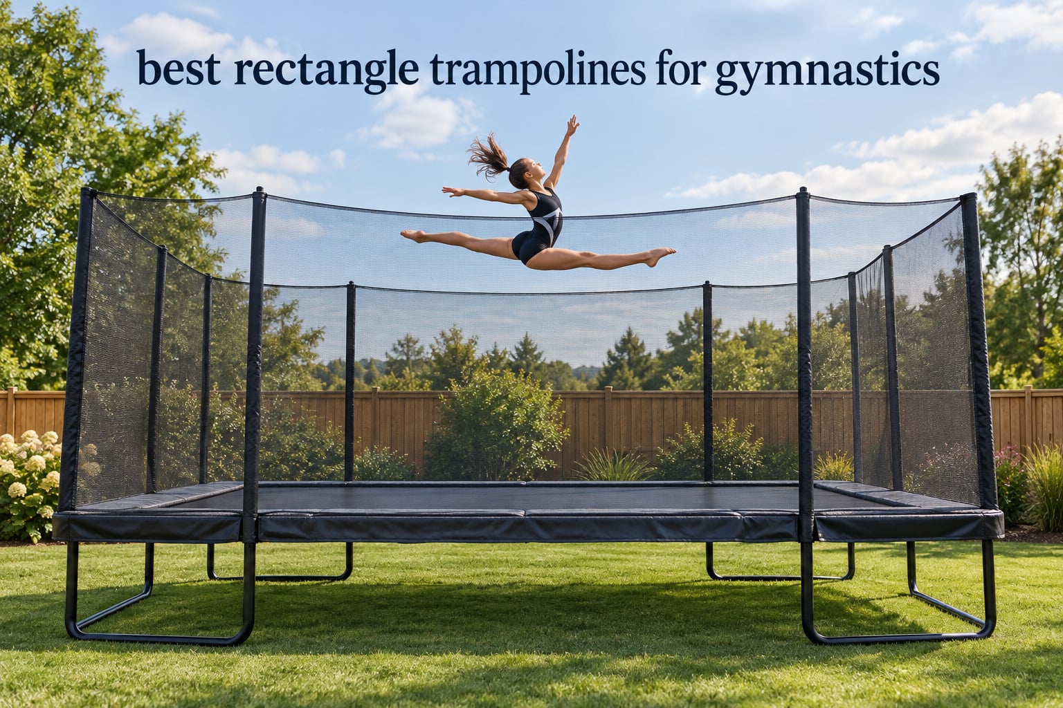 best rectangle trampolines for gymnastics