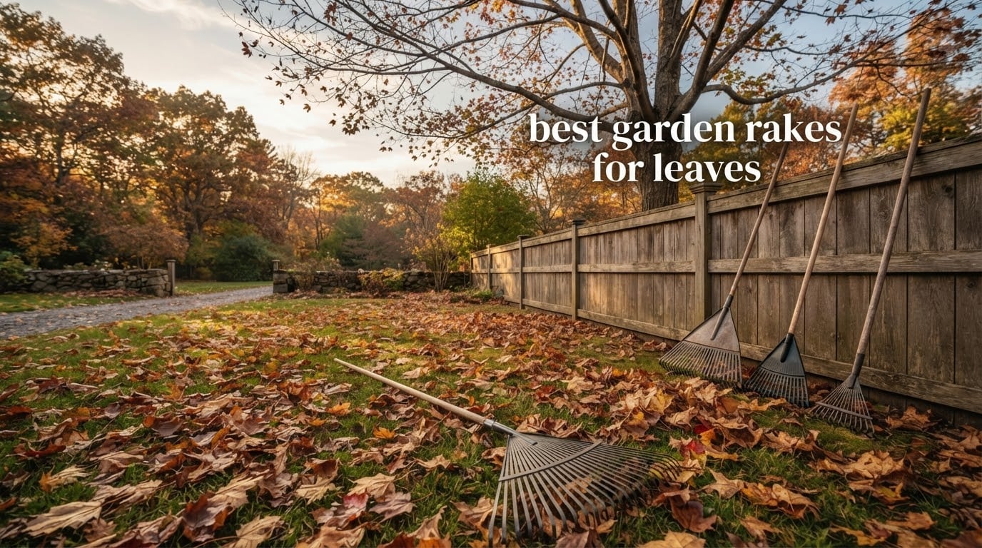 best garden rakes for leaves