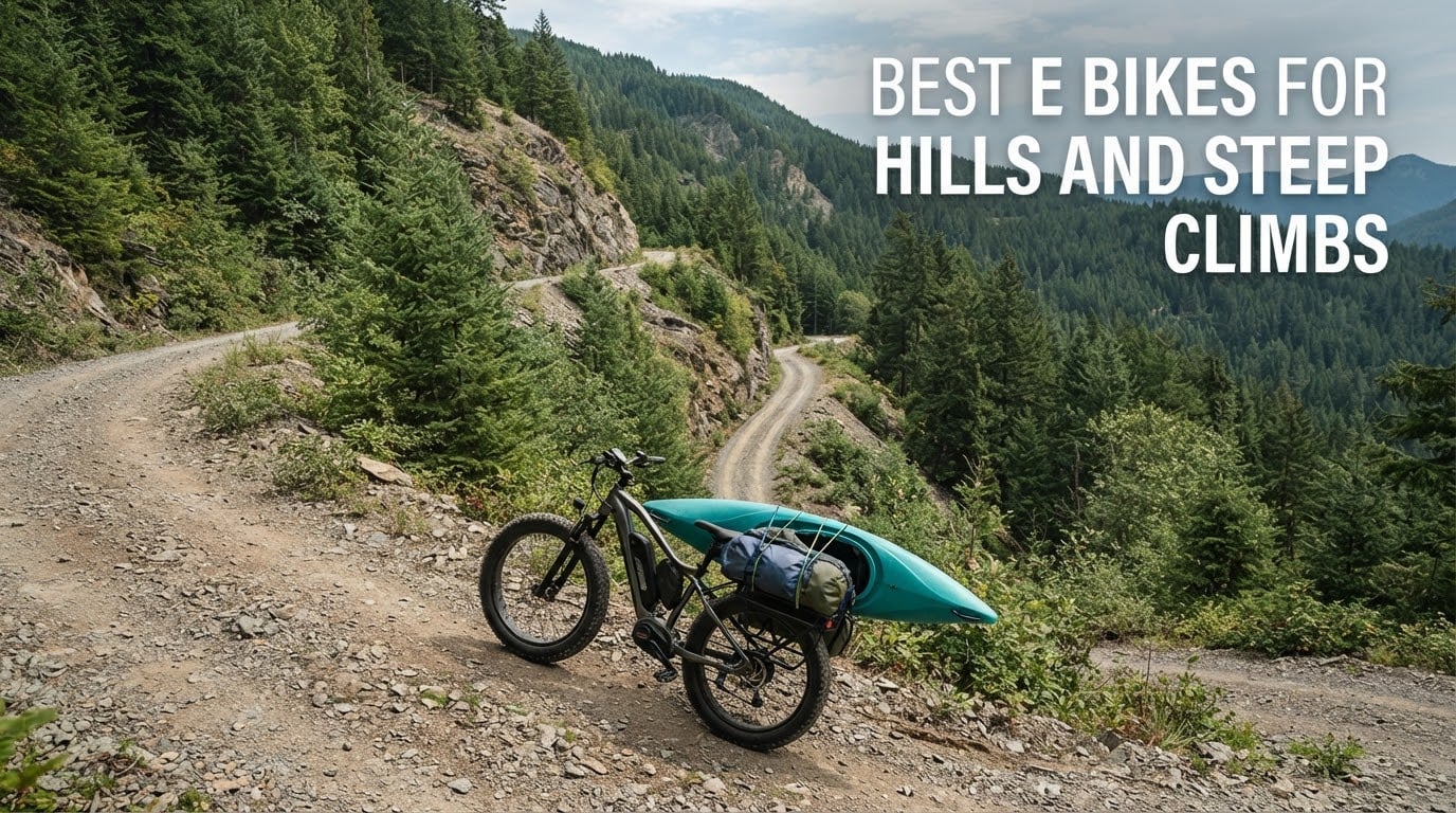 best e bikes for hills and steep climbs