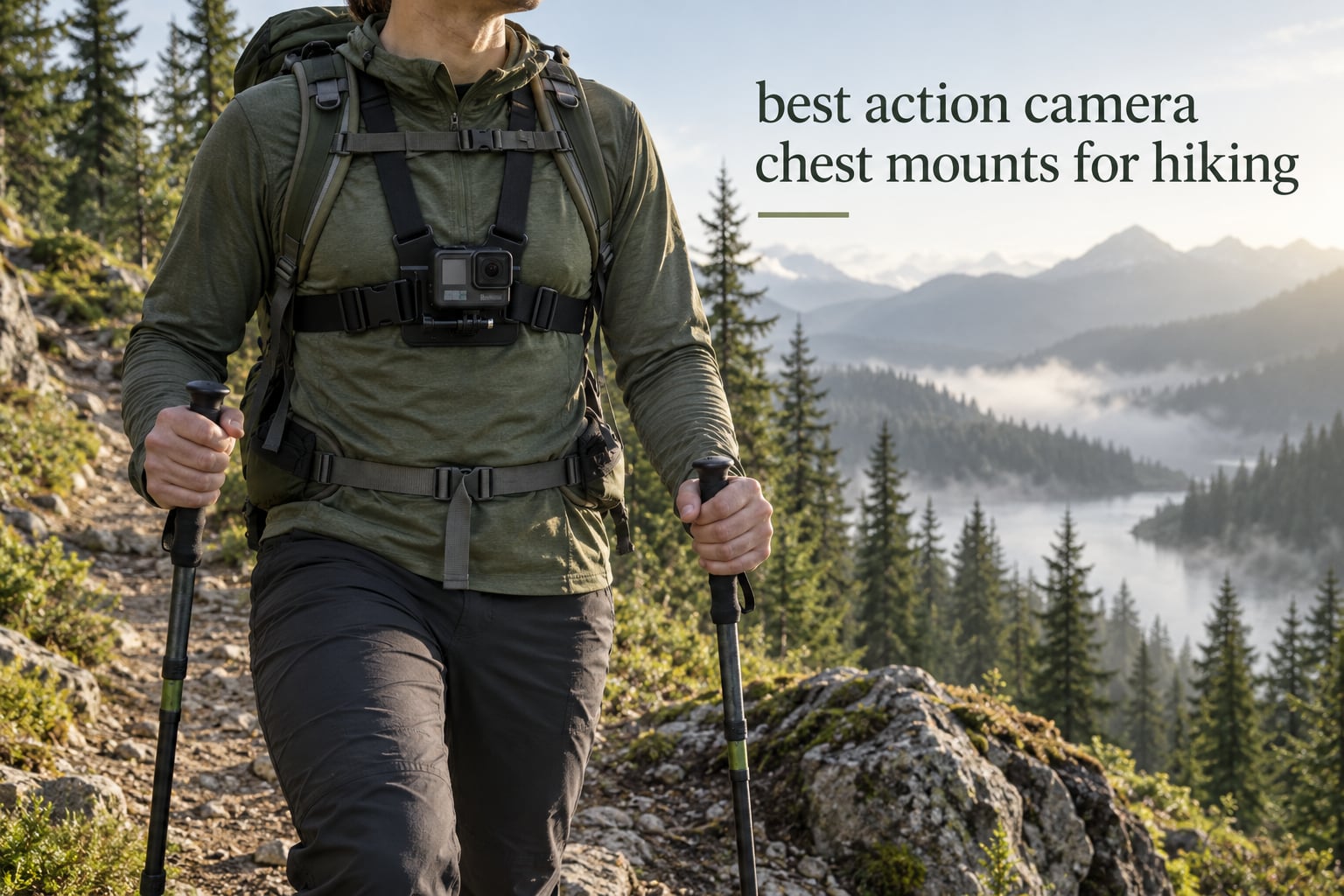 best action camera chest mounts for hiking