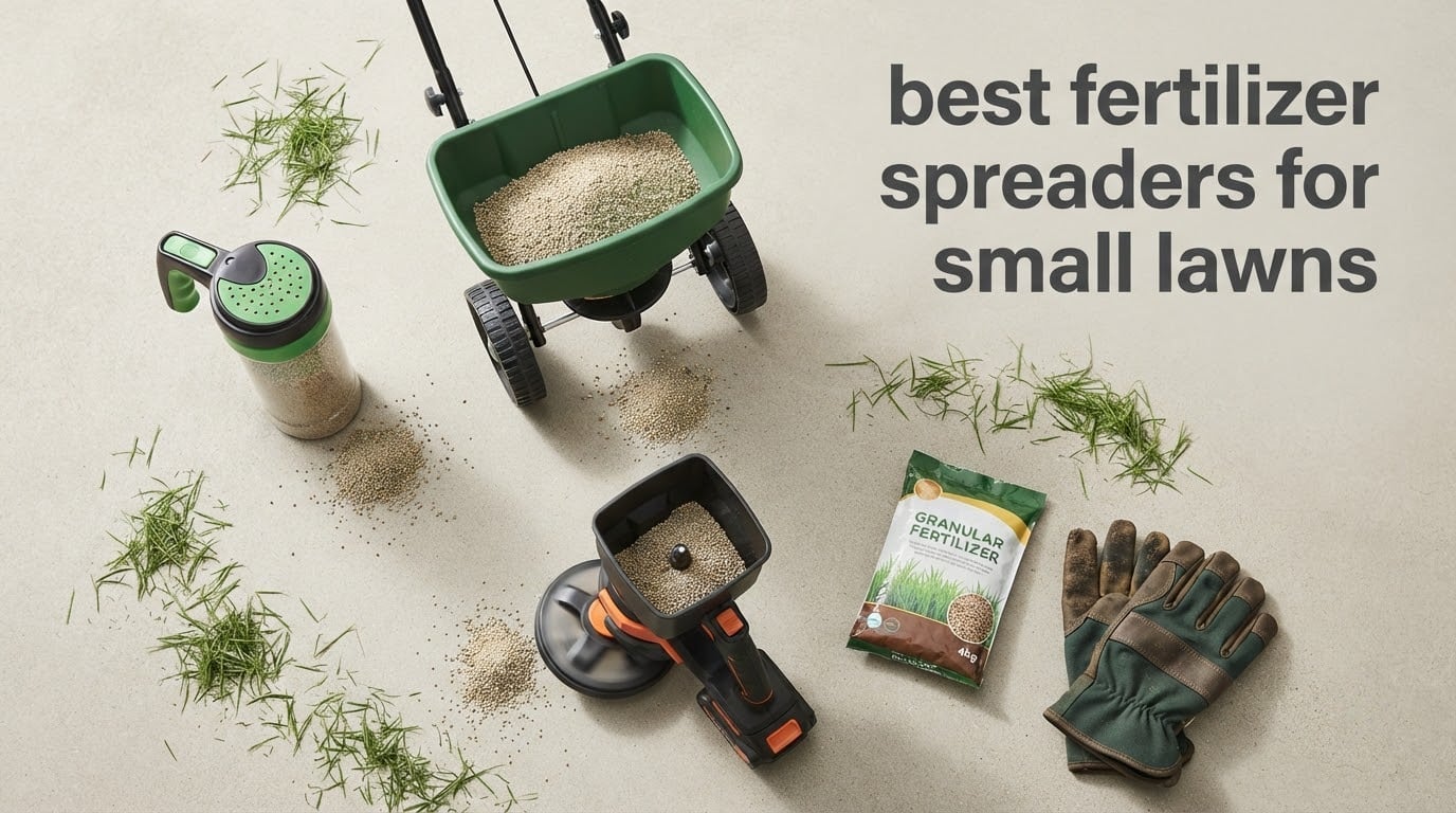 best fertilizer spreaders for small lawns