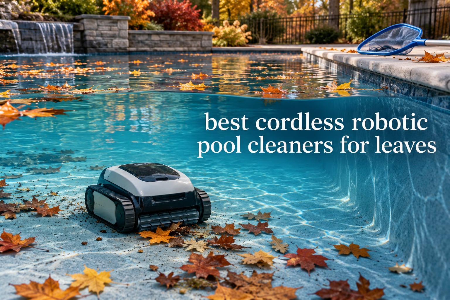 best cordless robotic pool cleaners for leaves