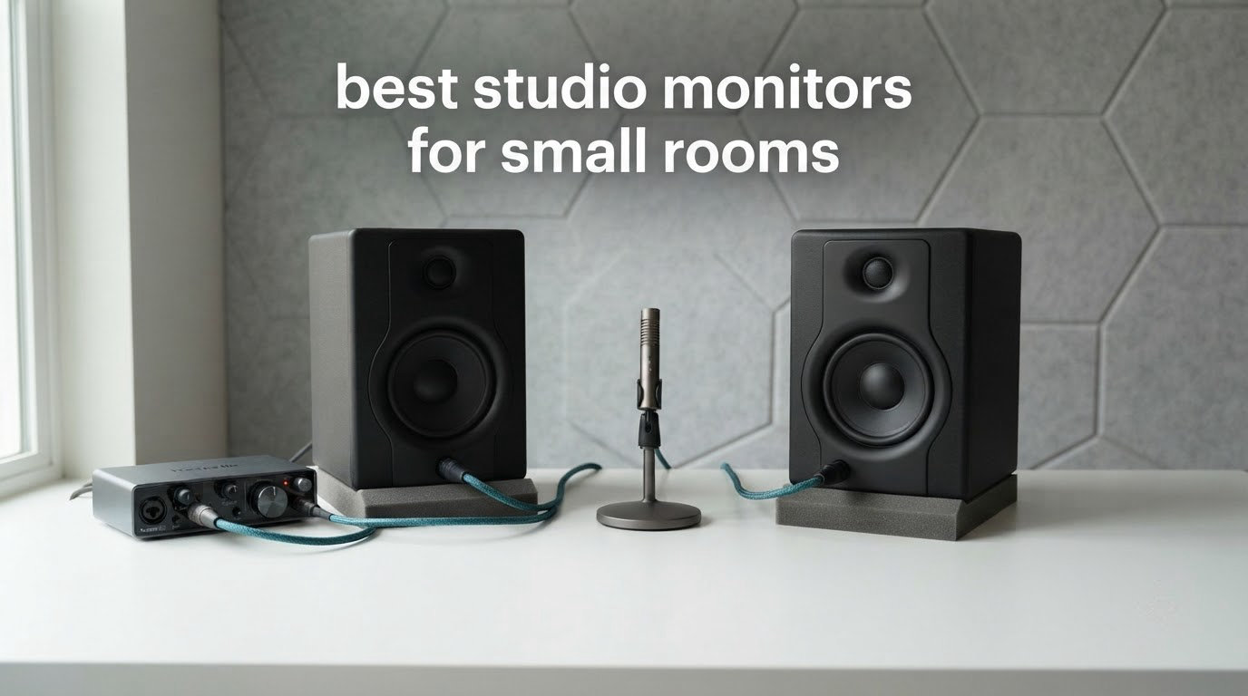 best studio monitors for small rooms