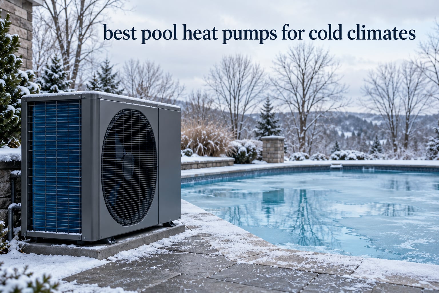 best pool heat pumps for cold climates