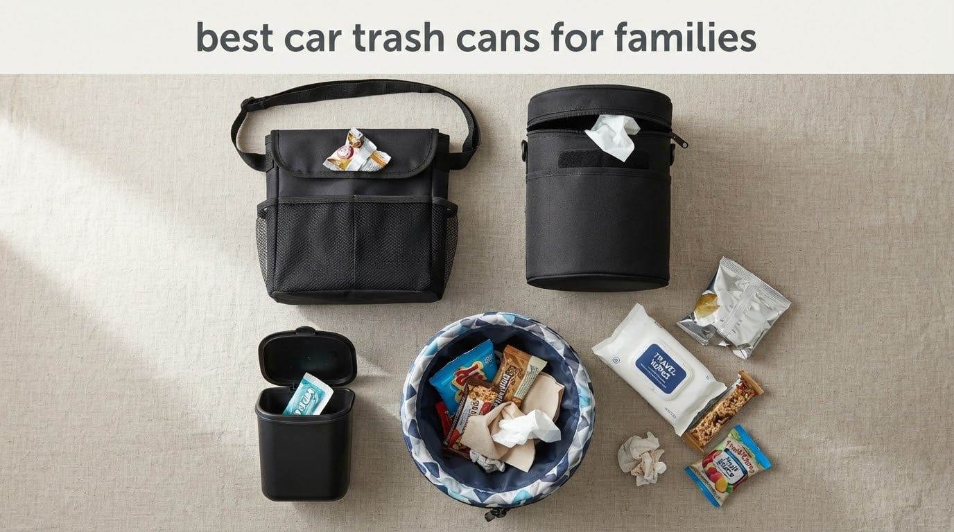 best car trash cans for families