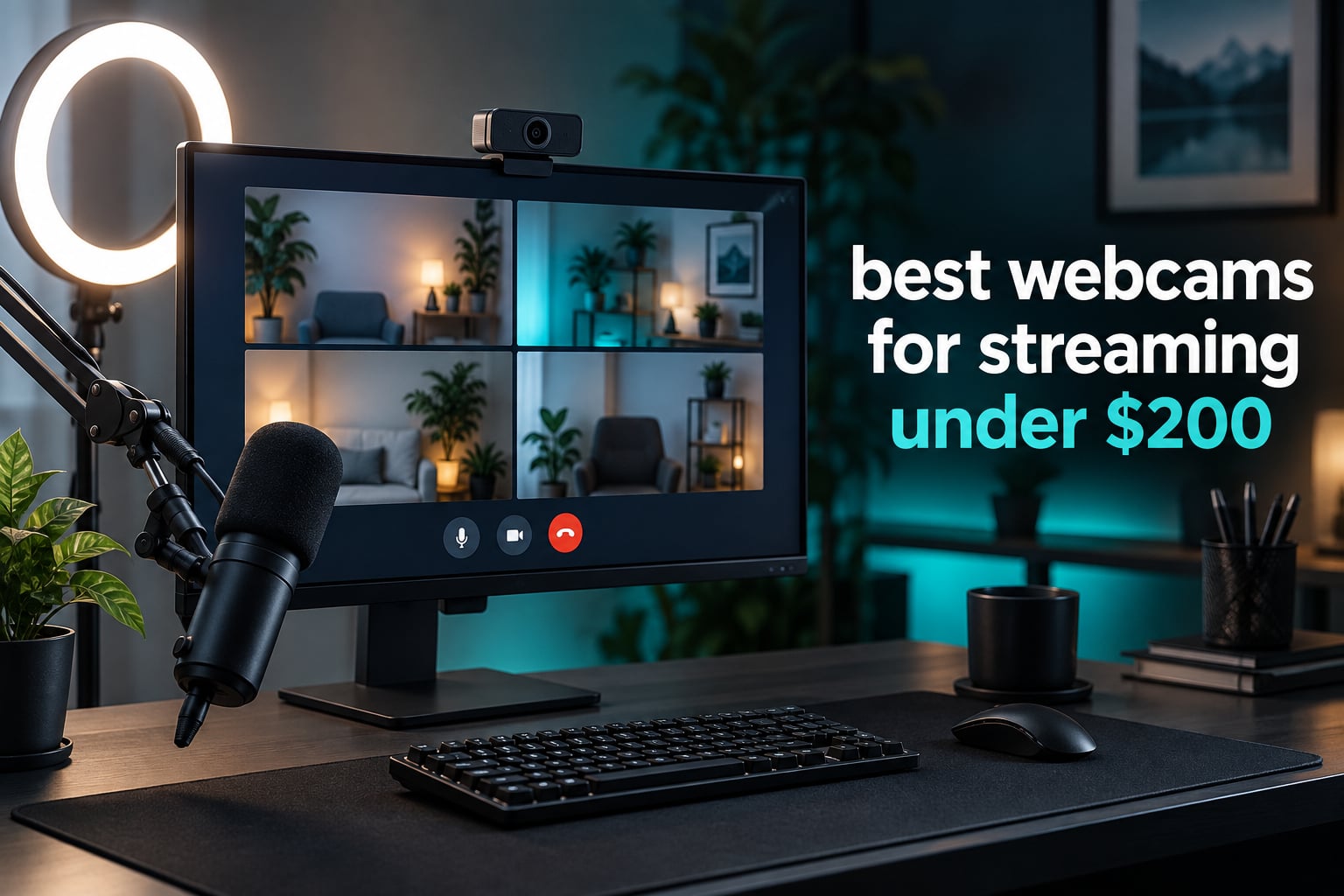best webcams for streaming under $200