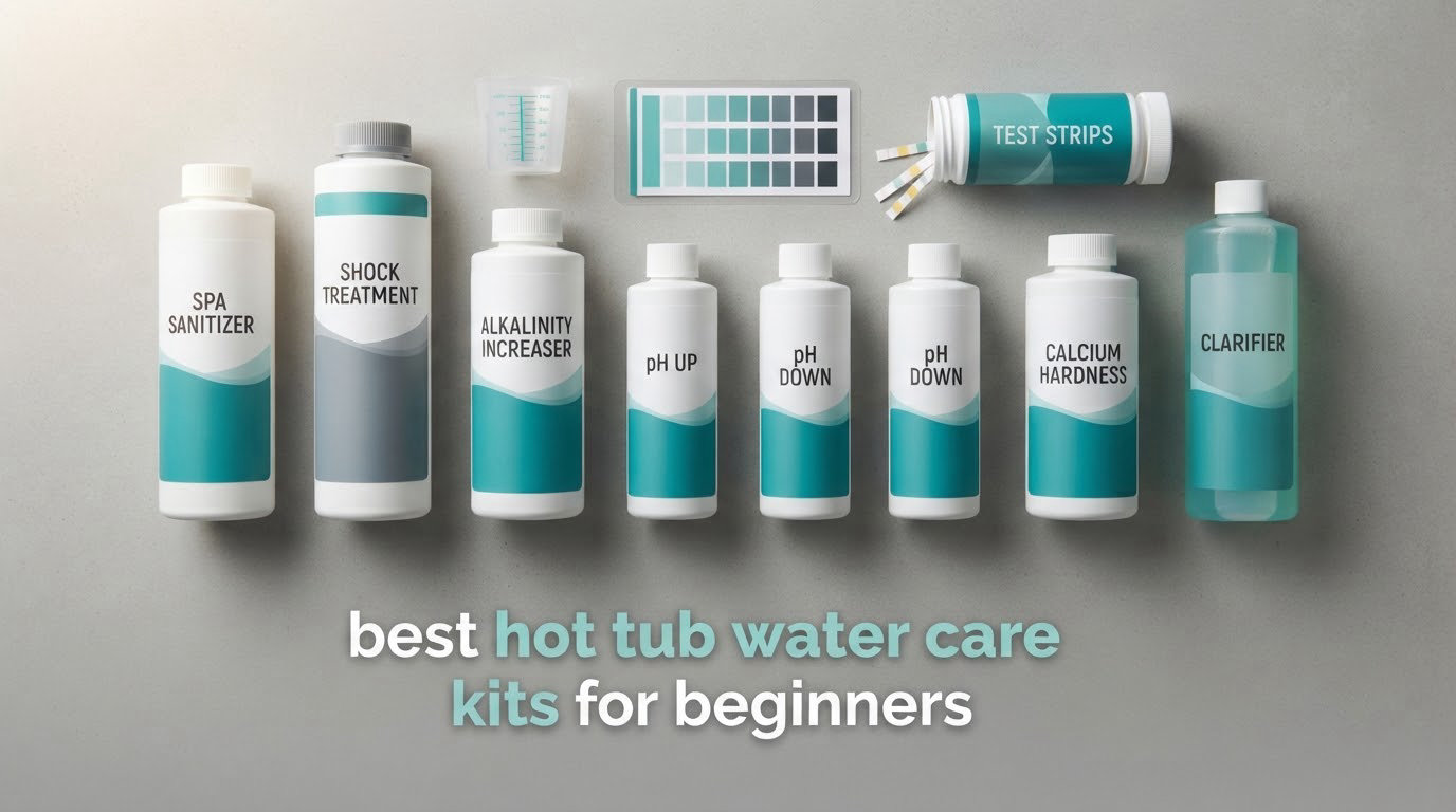 best hot tub water care kits for beginners