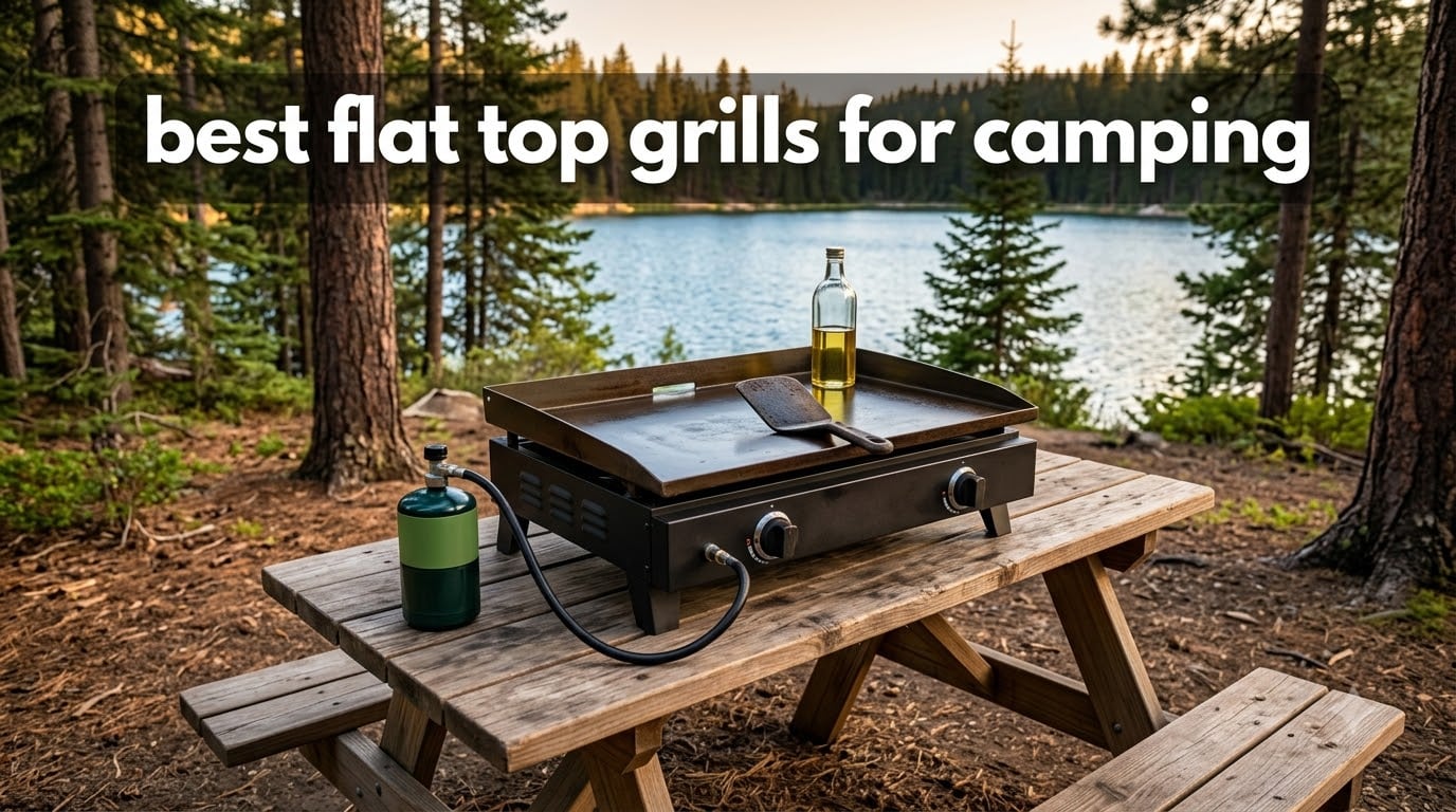 best flat top grills for camping