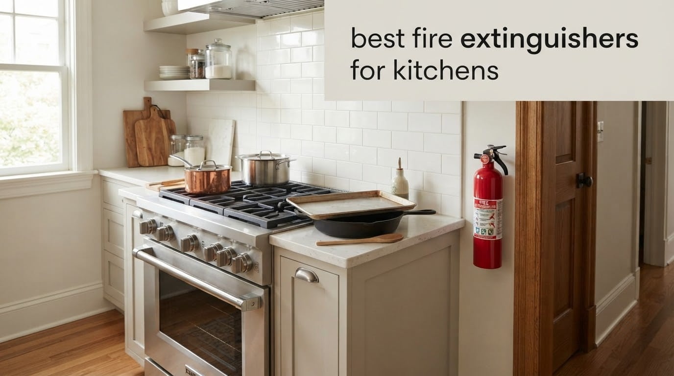 best fire extinguishers for kitchens